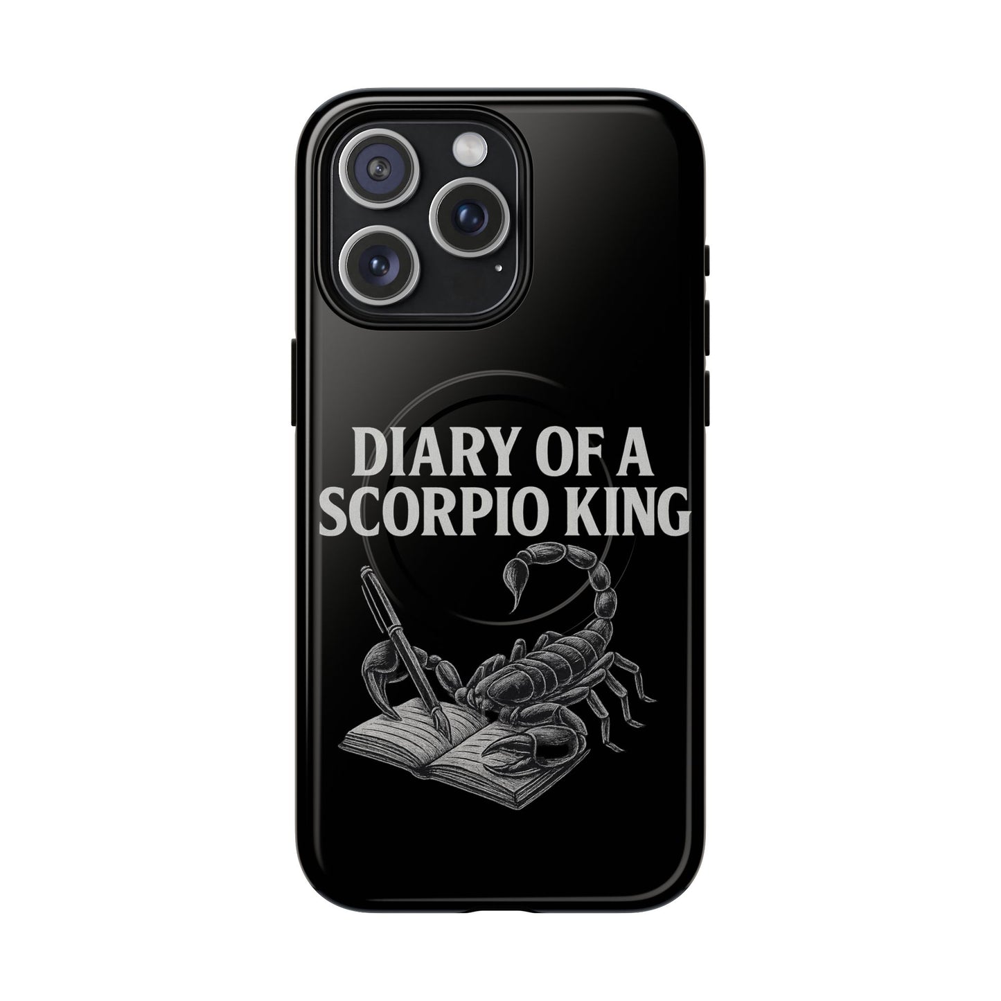 Zodiac Magnetic Phone Case, Tough Phone Cover for Astrologers, Horoscope Gift, Astrology Accessory, Durable Cell Phone Protector