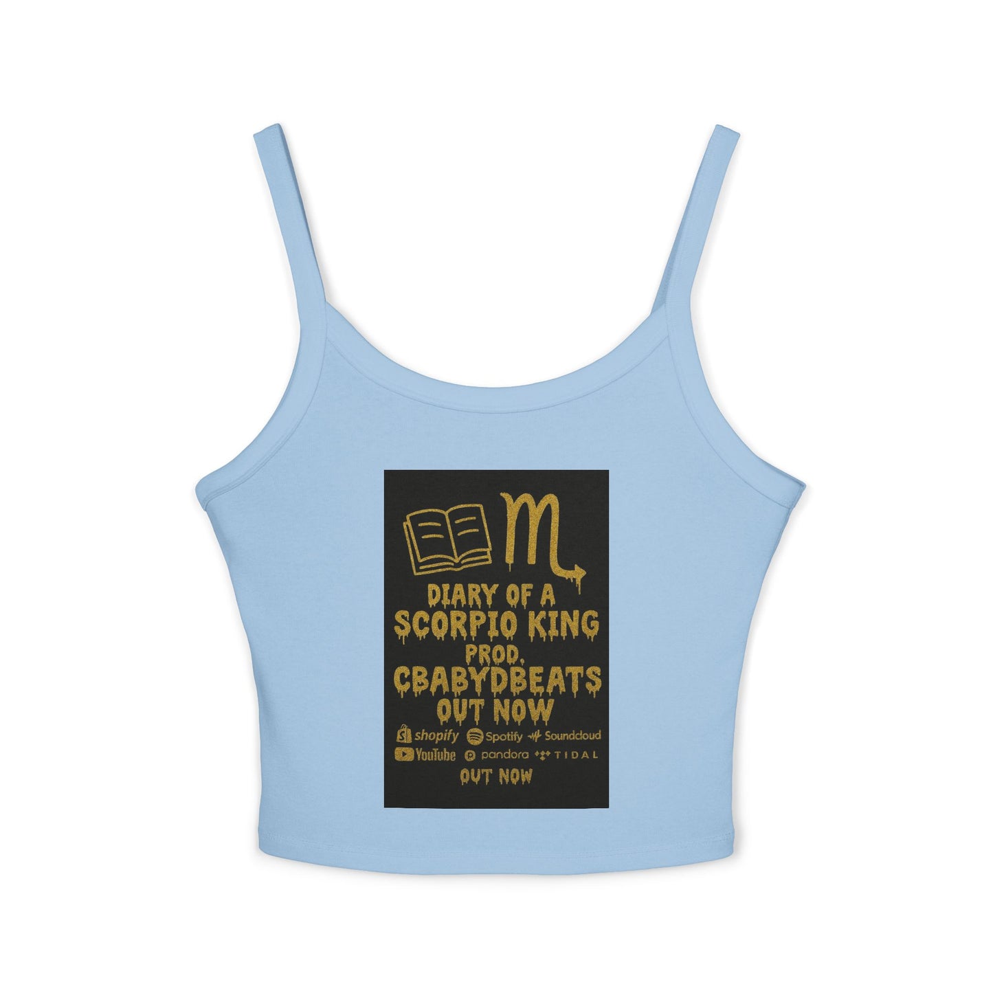 Sagittarius Zodiac Spaghetti Strap Tank Top, Astrology Apparel, Horoscope Gift, Birthday Top, Summer Fashion, Zodiac Sign Clothing