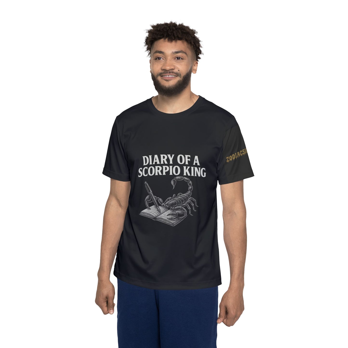 Men's Zodiac Dog Sports Jersey, Fun Dog Lover Tee, Astrology Apparel, Unique Gift for Pet Owners, Casual Wear for Any Occasion