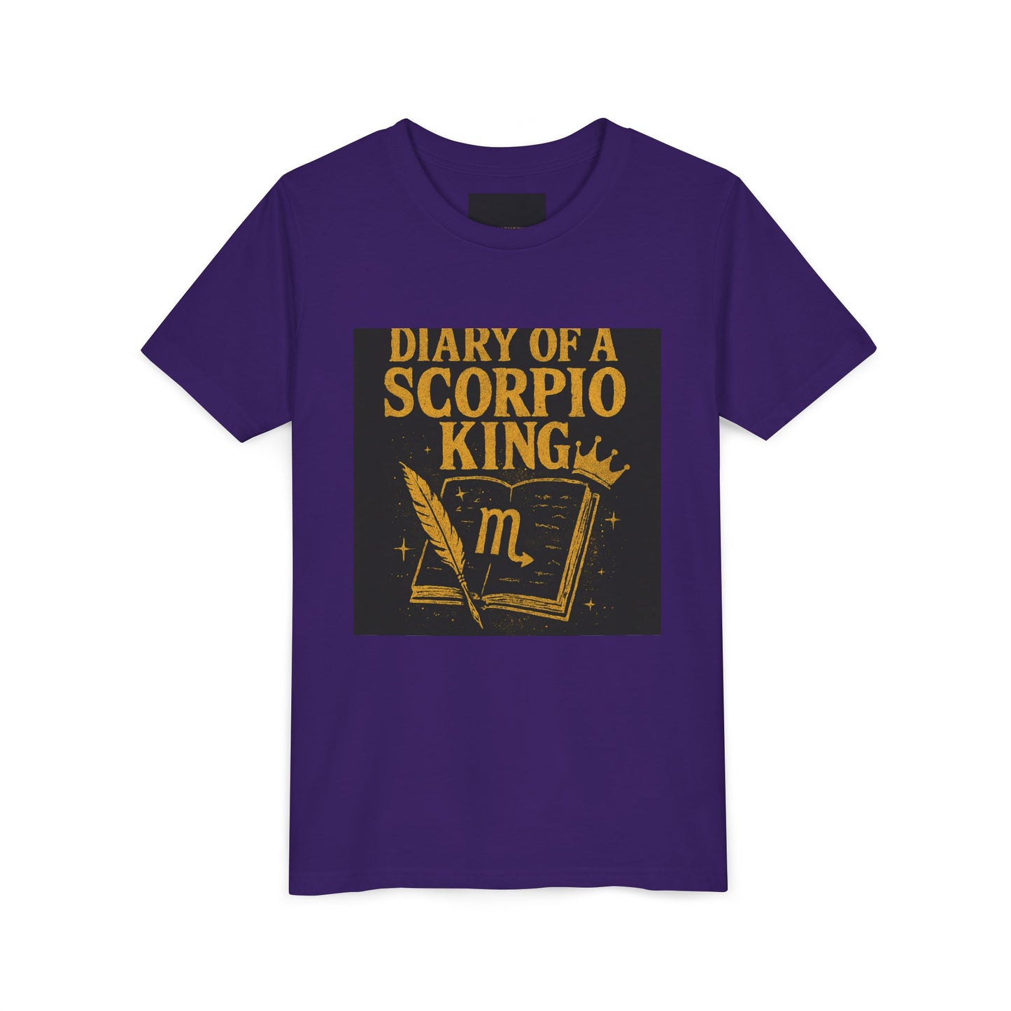 Gemini Wolf Youth Short Sleeve Tee - Astrology Shirt, Birthday Gift, Zodiac Apparel, Unique Tee for Kids