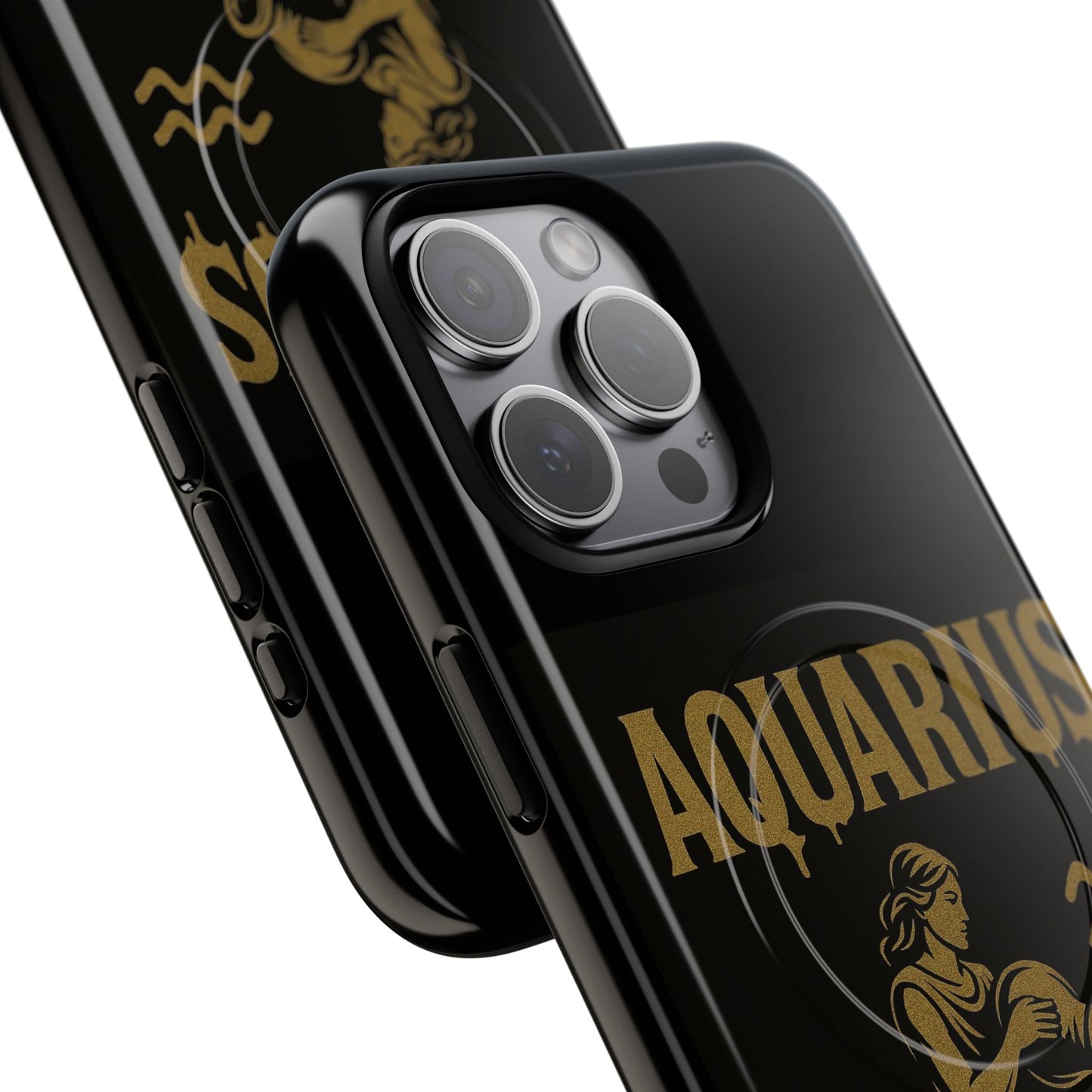 Aquarius Zodiac Magnetic Phone Case, Tough Phone Cover for Astrologers, Horoscope Gift, Astrology Accessory, Durable Cell Phone Protector