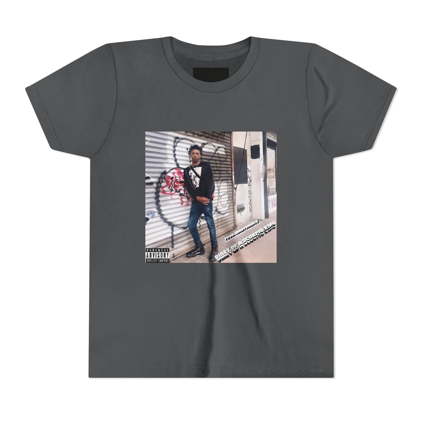 Gemini Wolf Youth Short Sleeve Tee - Astrology Shirt, Birthday Gift, Zodiac Apparel, Unique Tee for Kids