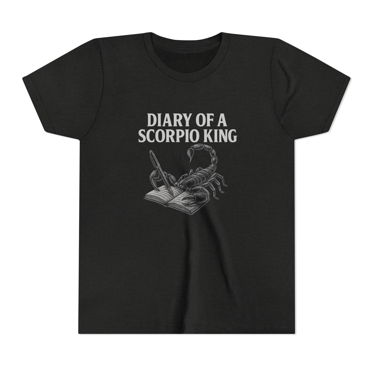 Gemini Wolf Youth Short Sleeve Tee - Astrology Shirt, Birthday Gift, Zodiac Apparel, Unique Tee for Kids