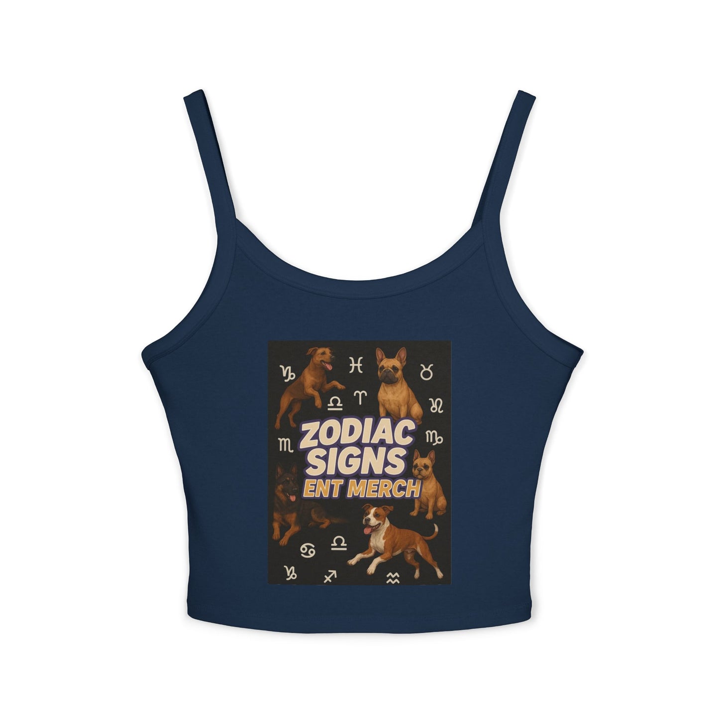 Sagittarius Zodiac Spaghetti Strap Tank Top, Astrology Apparel, Horoscope Gift, Birthday Top, Summer Fashion, Zodiac Sign Clothing