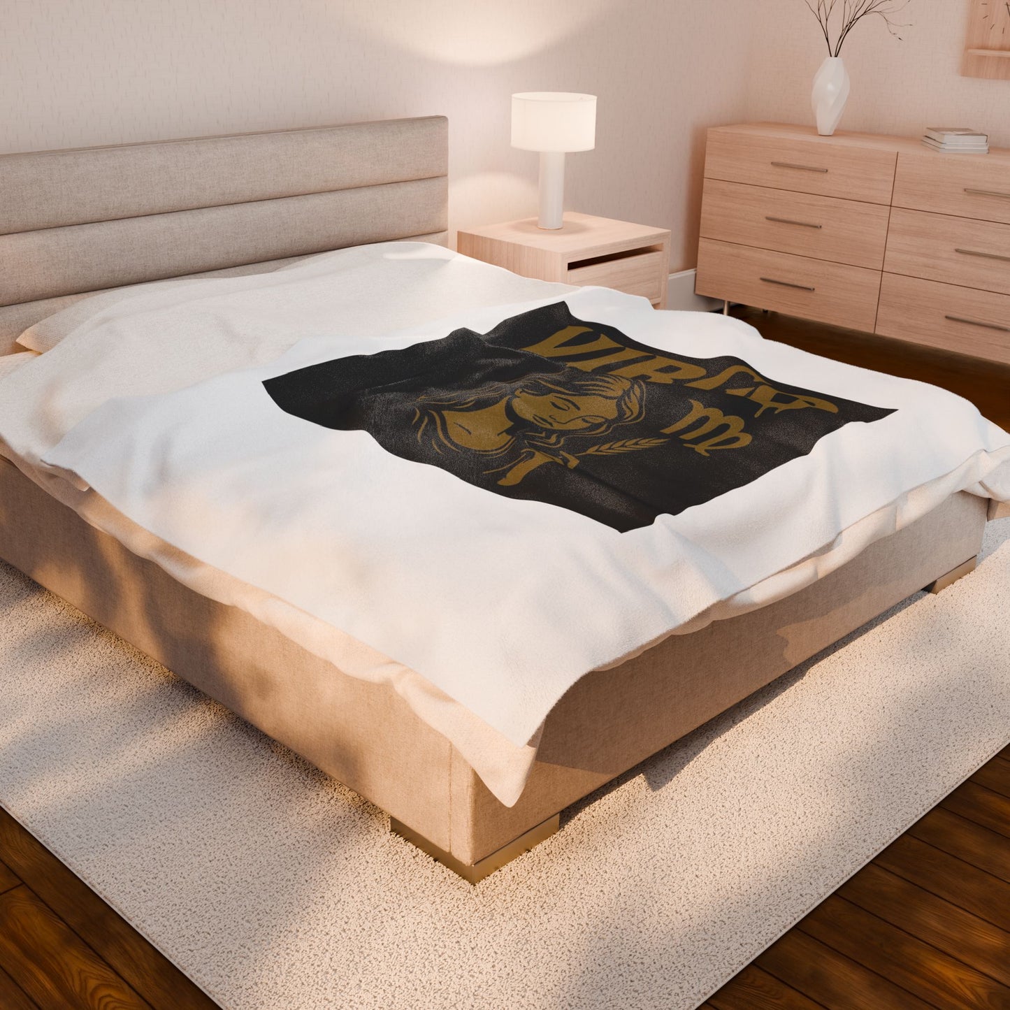 Scorpio Velveteen Plush Blanket | Cozy Zodiac Throw, Astrology Gift, Unique Home Decor, Birthday Gift for Scorpio, Warm & Soft Blanket