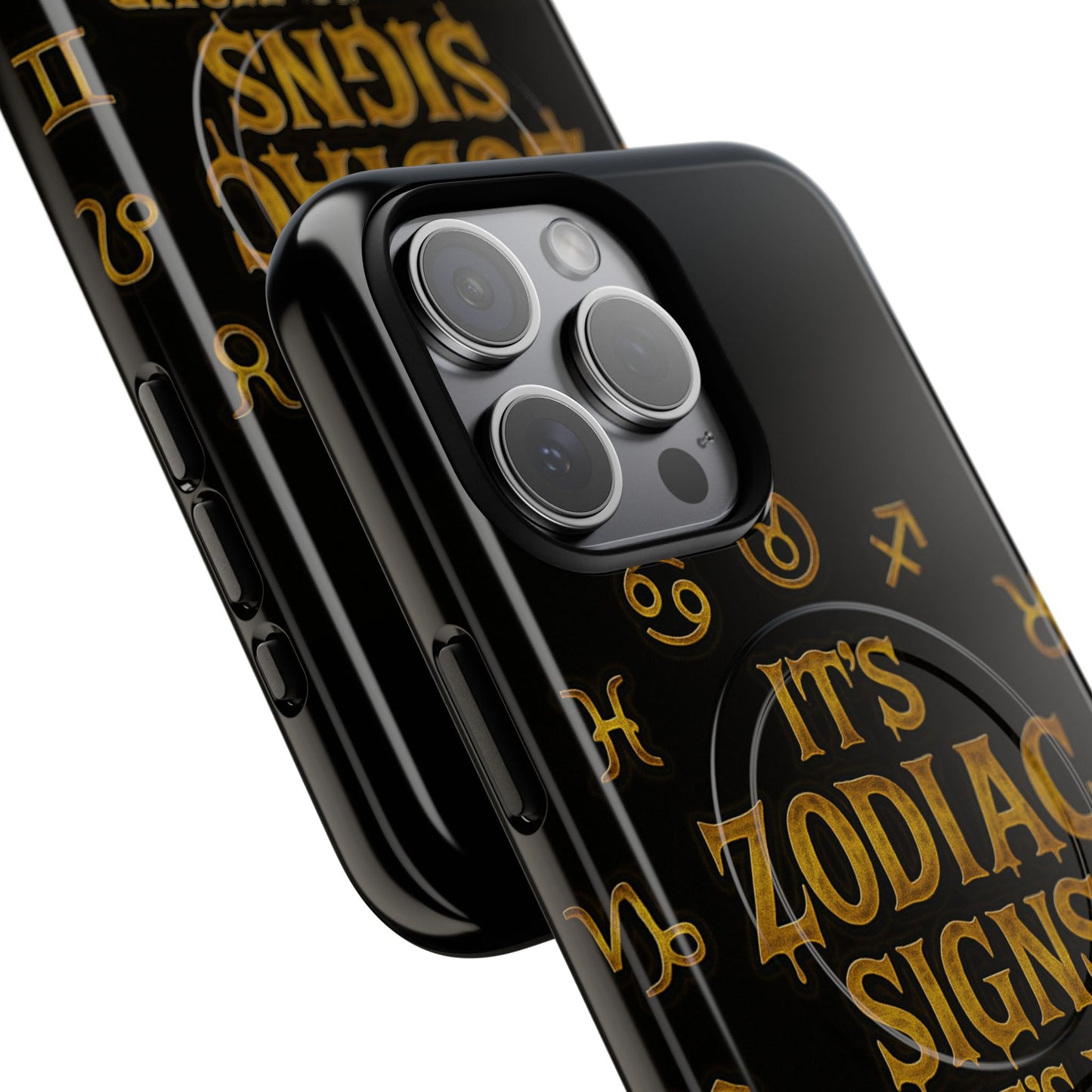 Zodiac Magnetic Phone Case, Tough Phone Cover for Astrologers, Horoscope Gift, Astrology Accessory, Durable Cell Phone Protector