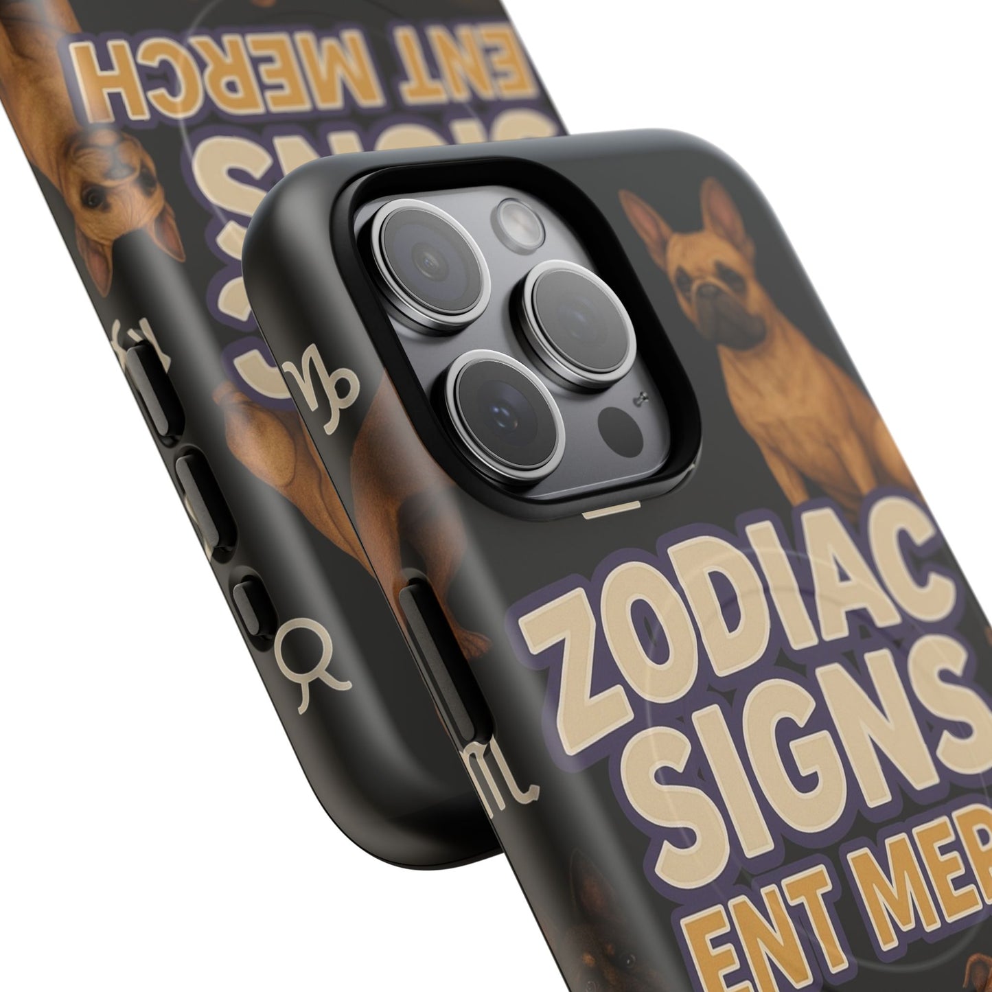 Zodiac Magnetic Phone Case, Tough Phone Cover for Astrologers, Horoscope Gift, Astrology Accessory, Durable Cell Phone Protector