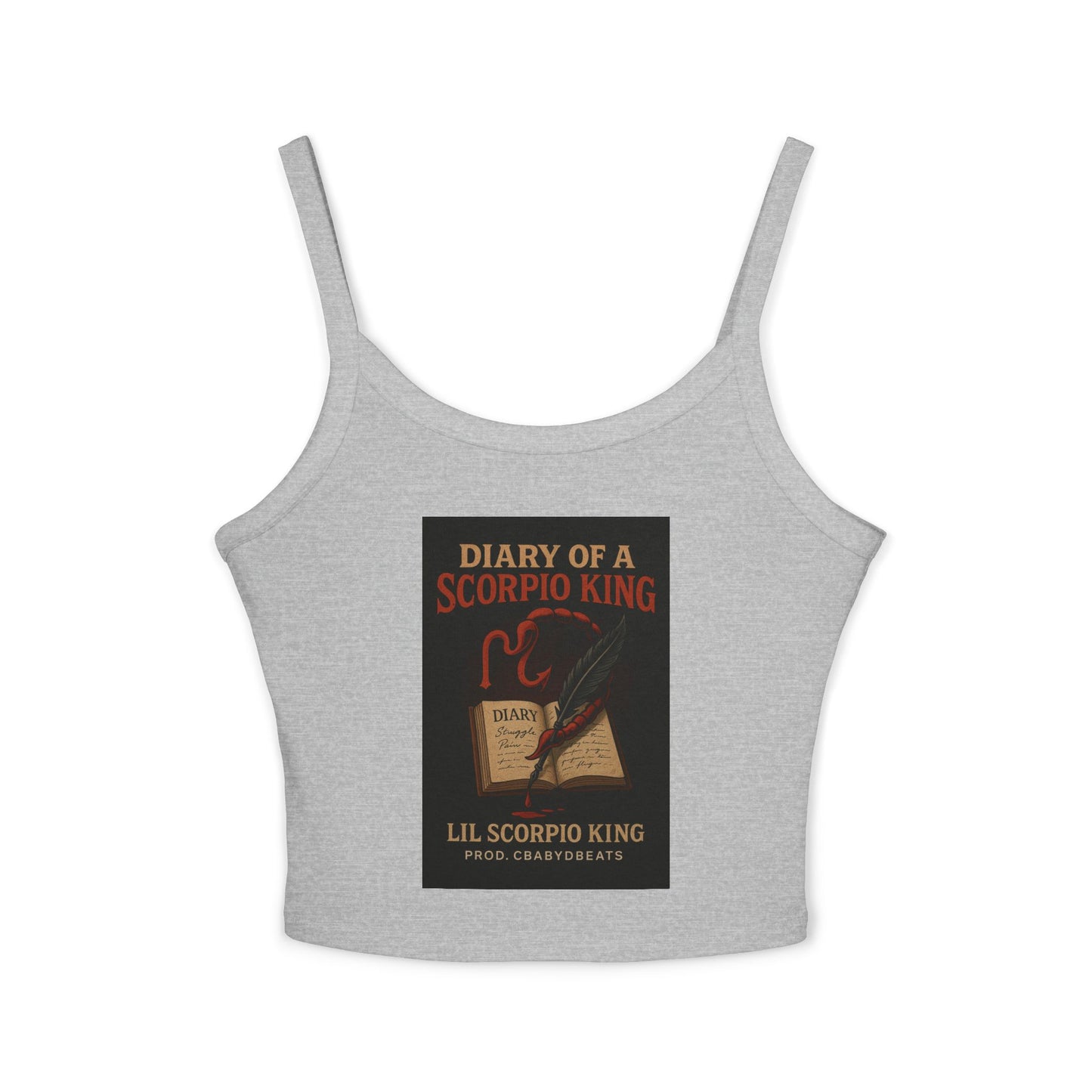 Sagittarius Zodiac Spaghetti Strap Tank Top, Astrology Apparel, Horoscope Gift, Birthday Top, Summer Fashion, Zodiac Sign Clothing