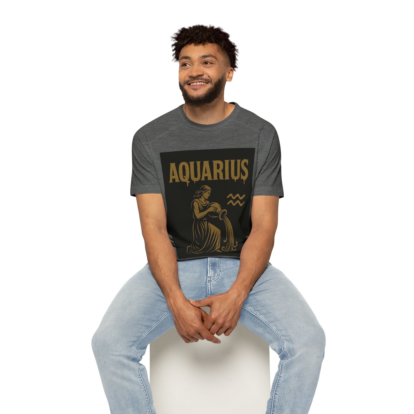 Zodiac Sign Men's Raglan T-Shirt, Astrology Tee, Horoscope Apparel, Gift for Astrology Lovers, Star Sign Shirt