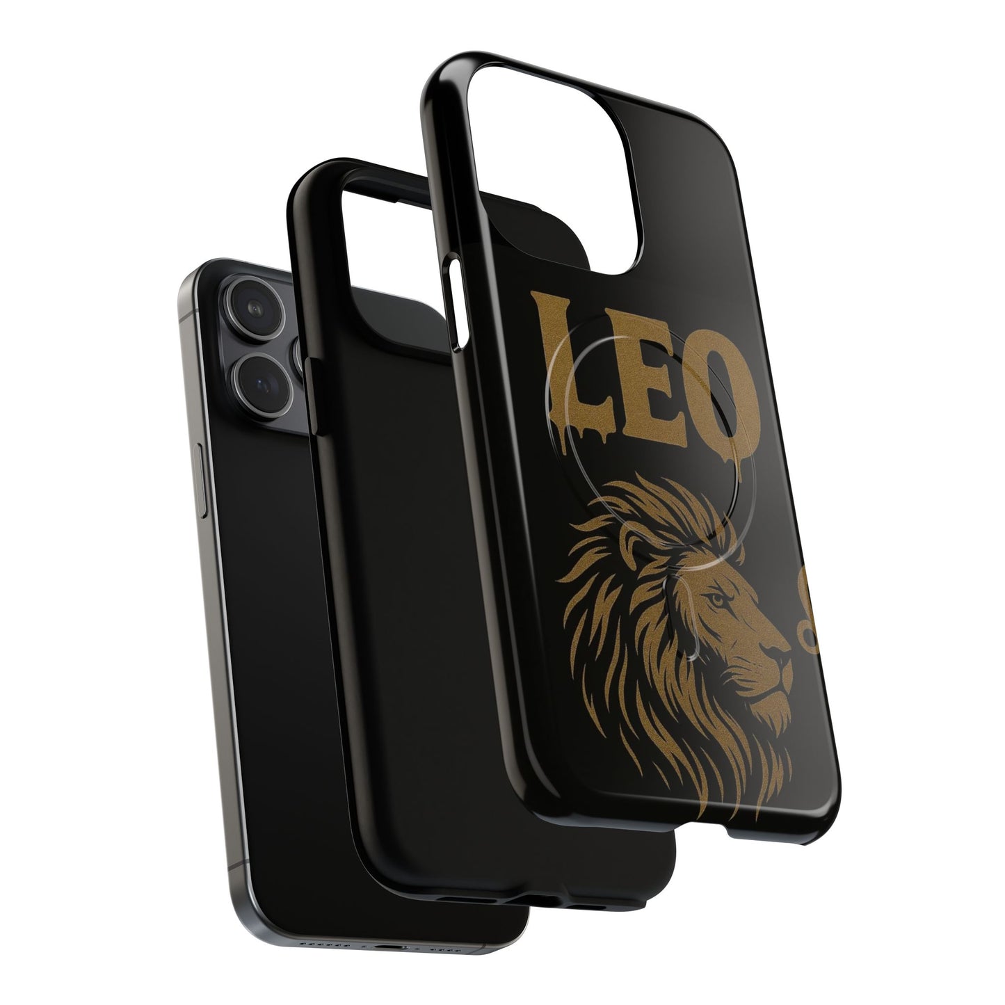 Leo Zodiac Magnetic Phone Case, Tough Phone Cover for Astrologers, Horoscope Gift, Astrology Accessory, Durable Cell Phone Protector