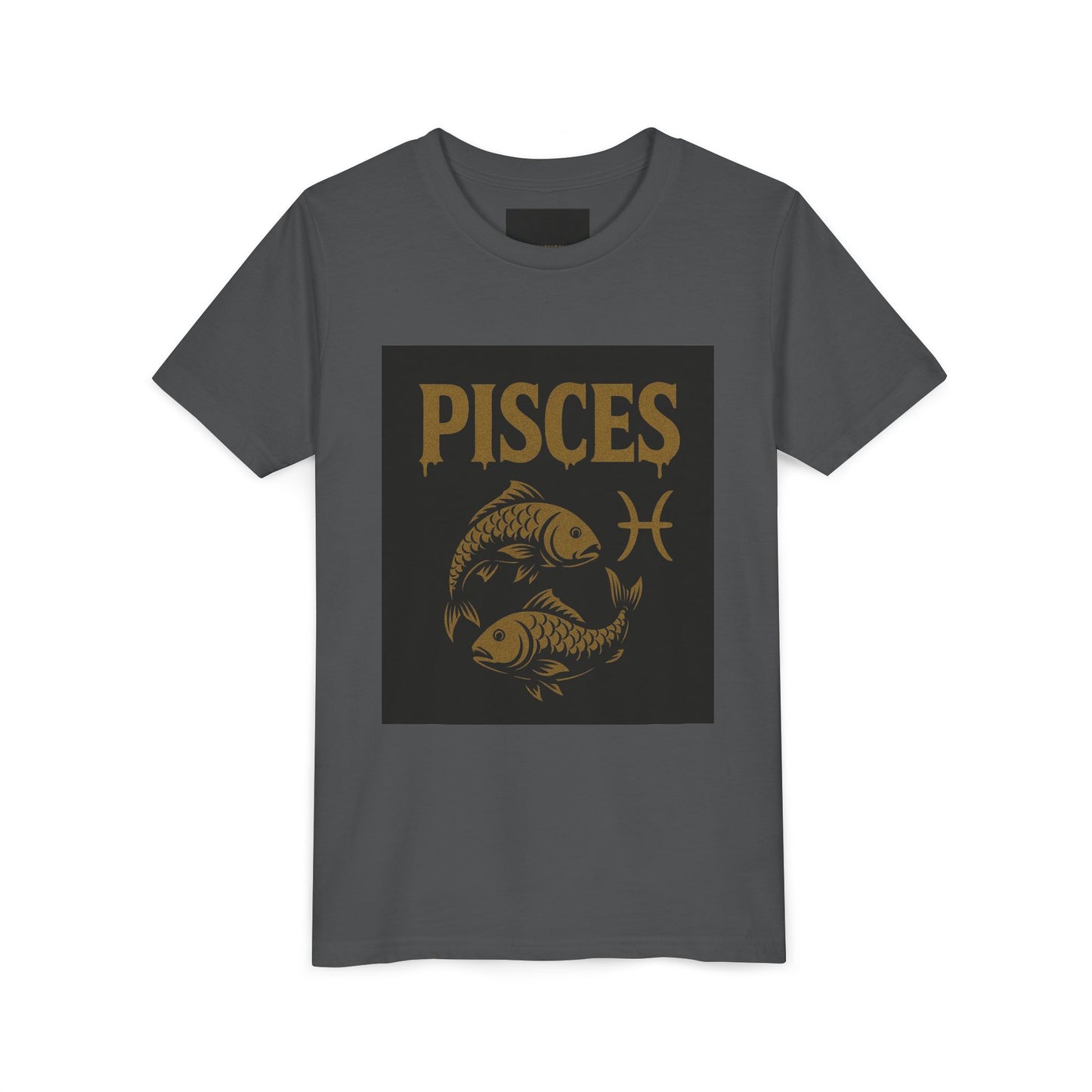 Gemini Wolf Youth Short Sleeve Tee - Astrology Shirt, Birthday Gift, Zodiac Apparel, Unique Tee for Kids