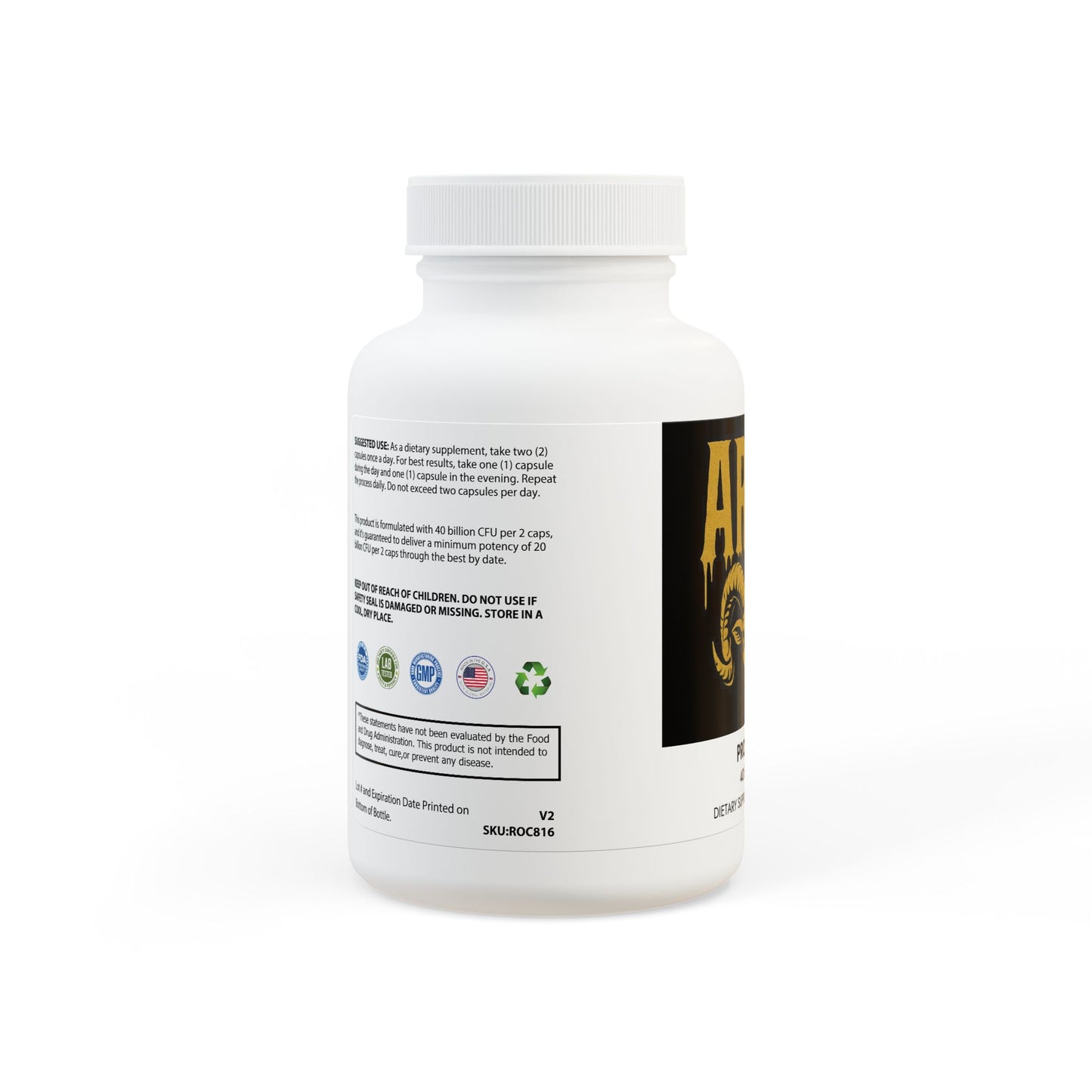 Probiotics Supplement (60 Capsules)