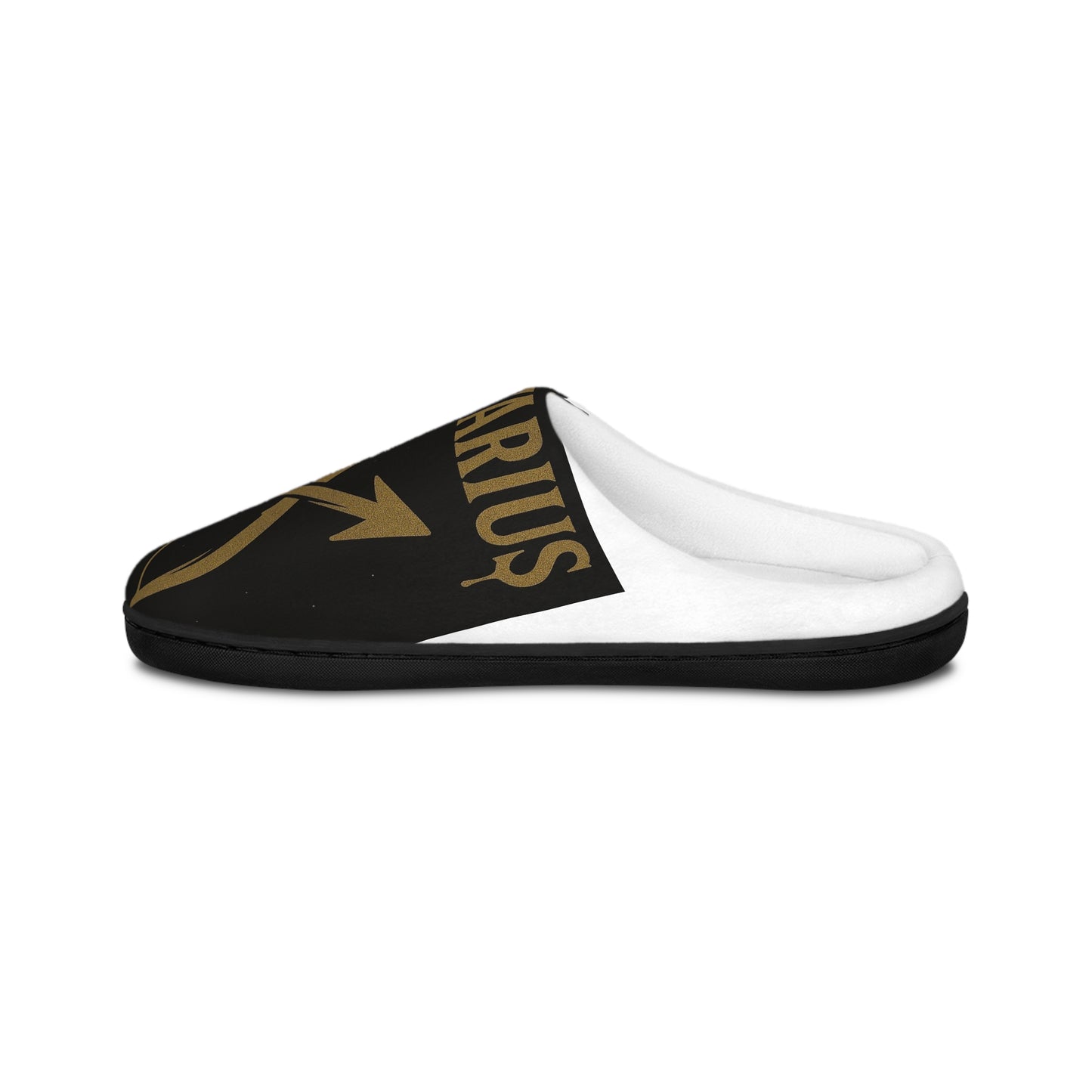 Saggitarius Indoor Slippers with Bold Aries Design, Cozy House Shoes, Gift for Aries Season, Birthday Slippers, Unique Zodiac Gift