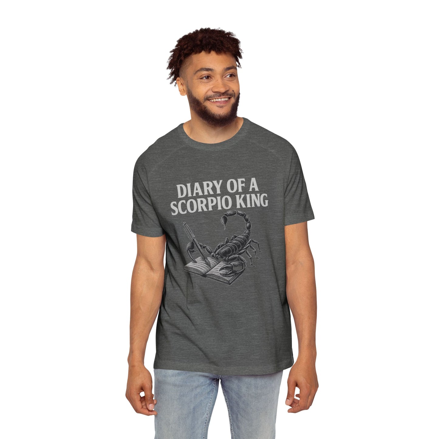 Zodiac Sign Men's Raglan T-Shirt, Astrology Tee, Horoscope Apparel, Gift for Astrology Lovers, Star Sign Shirt
