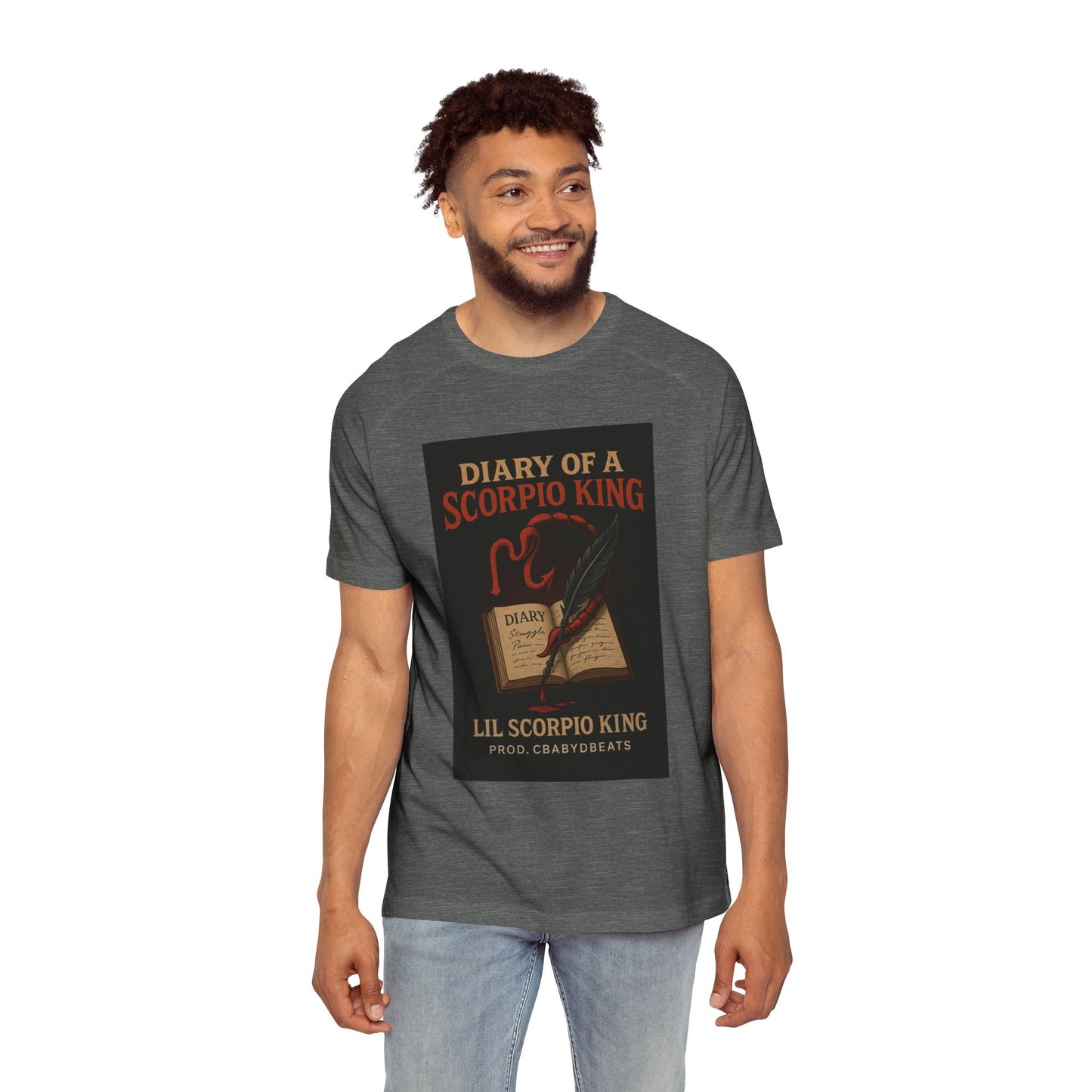 Zodiac Sign Men's Raglan T-Shirt, Astrology Tee, Horoscope Apparel, Gift for Astrology Lovers, Star Sign Shirt