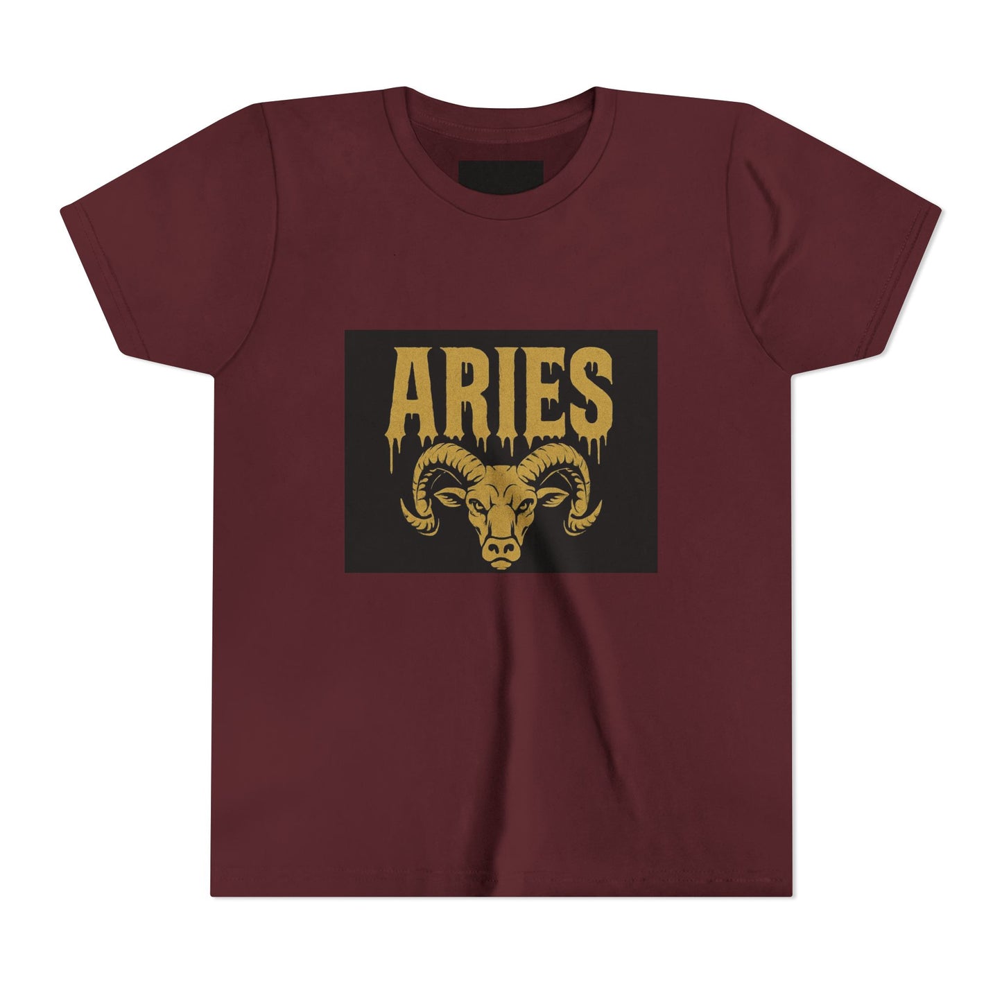 Gemini Wolf Youth Short Sleeve Tee - Astrology Shirt, Birthday Gift, Zodiac Apparel, Unique Tee for Kids