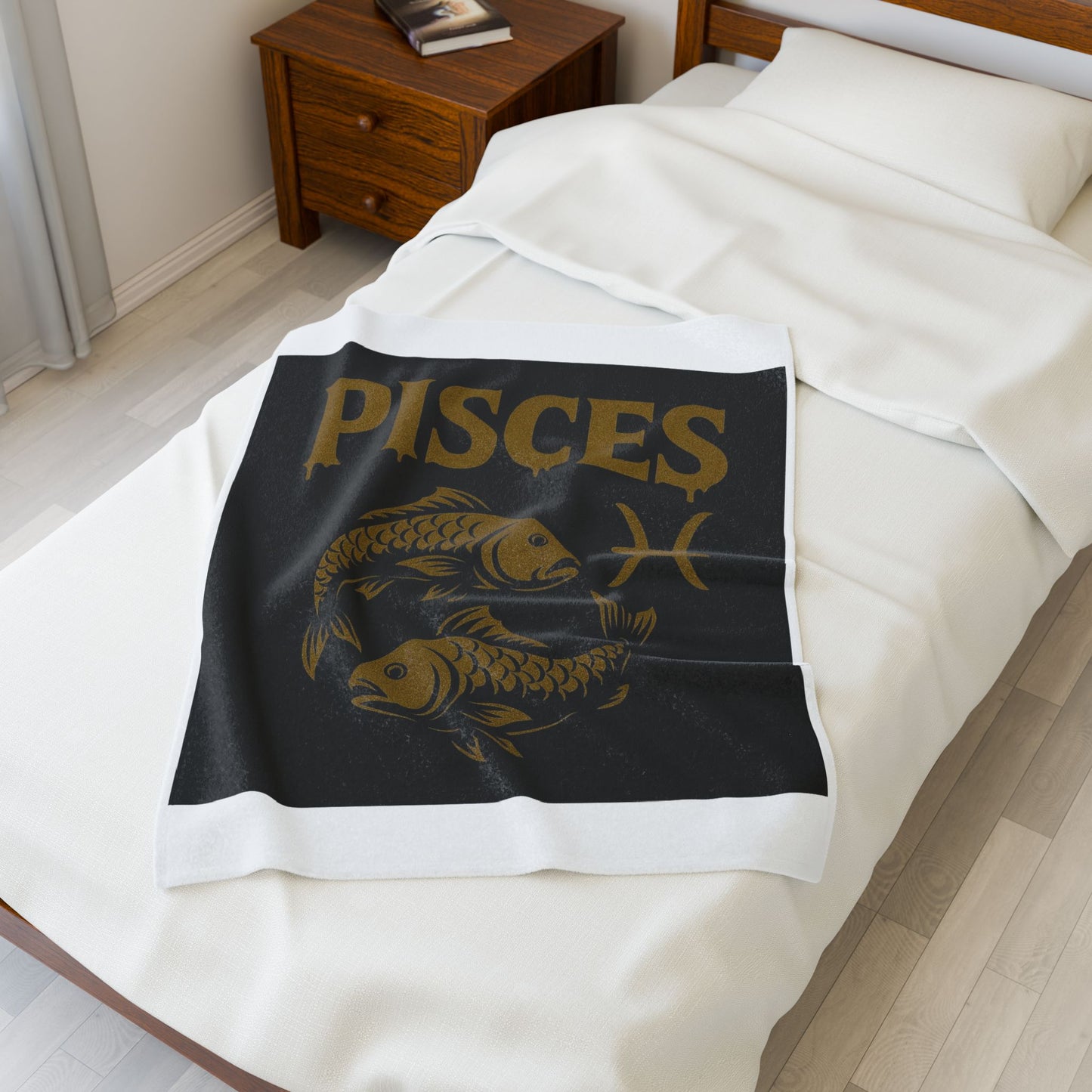 Scorpio Velveteen Plush Blanket | Cozy Zodiac Throw, Astrology Gift, Unique Home Decor, Birthday Gift for Scorpio, Warm & Soft Blanket