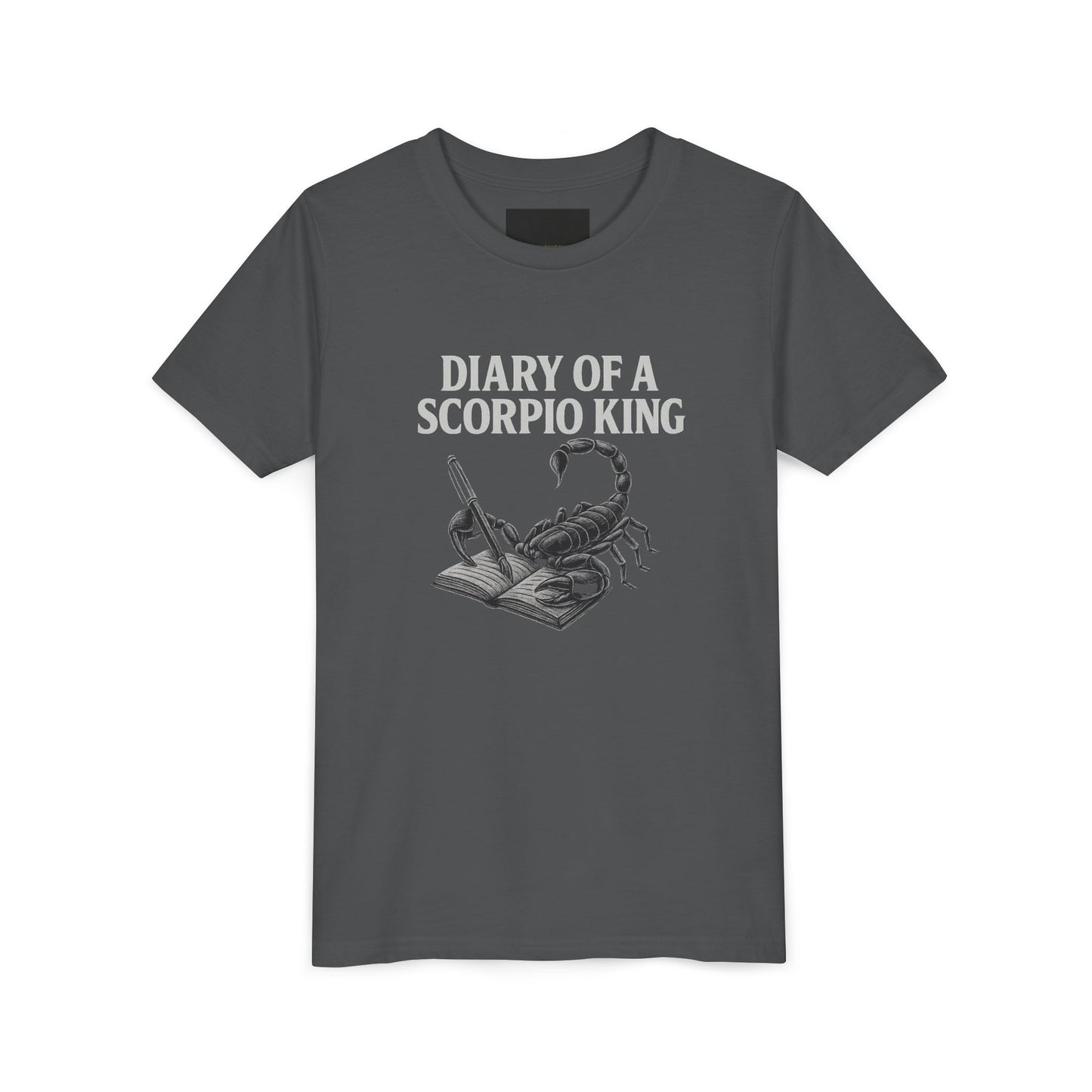 Gemini Wolf Youth Short Sleeve Tee - Astrology Shirt, Birthday Gift, Zodiac Apparel, Unique Tee for Kids
