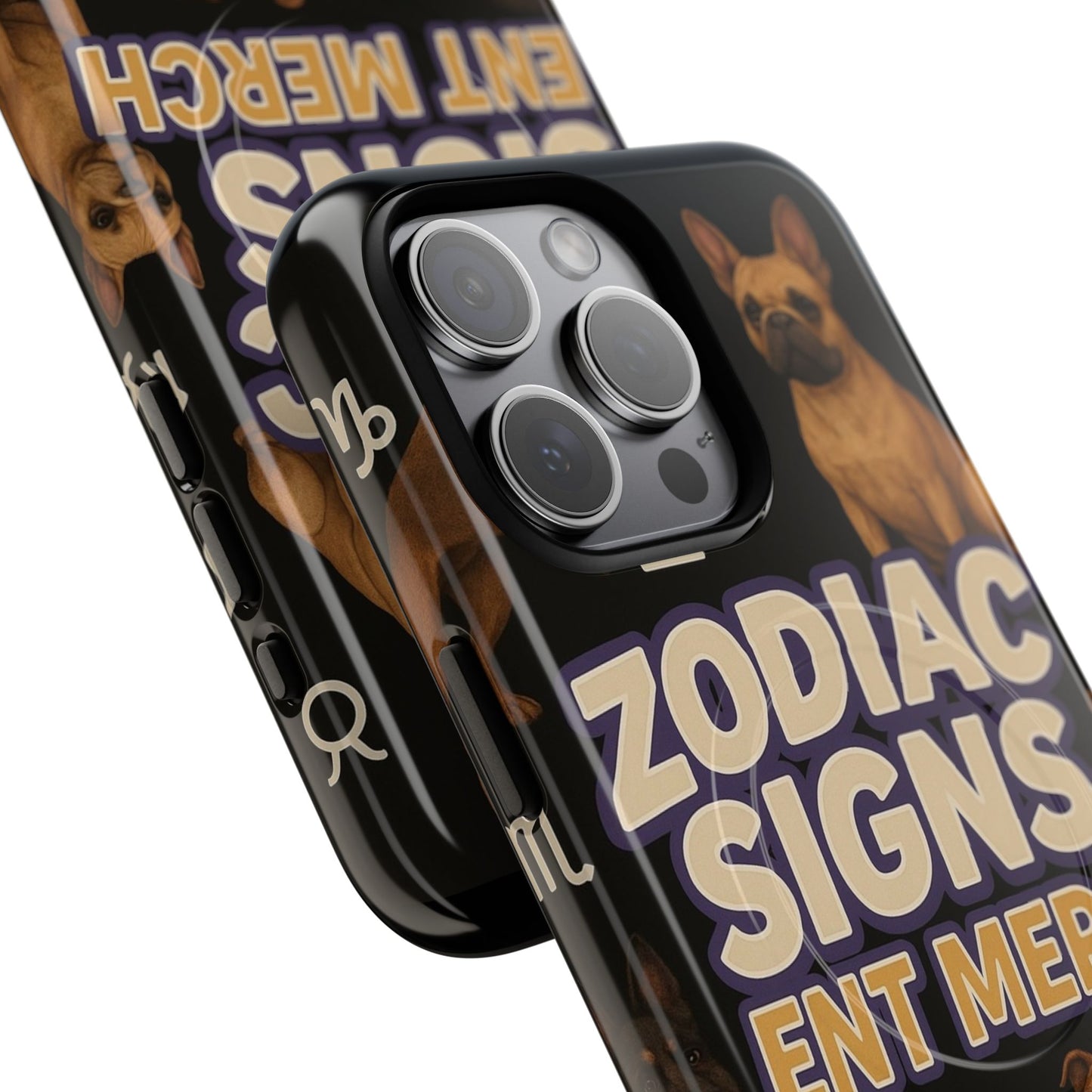 Zodiac Magnetic Phone Case, Tough Phone Cover for Astrologers, Horoscope Gift, Astrology Accessory, Durable Cell Phone Protector