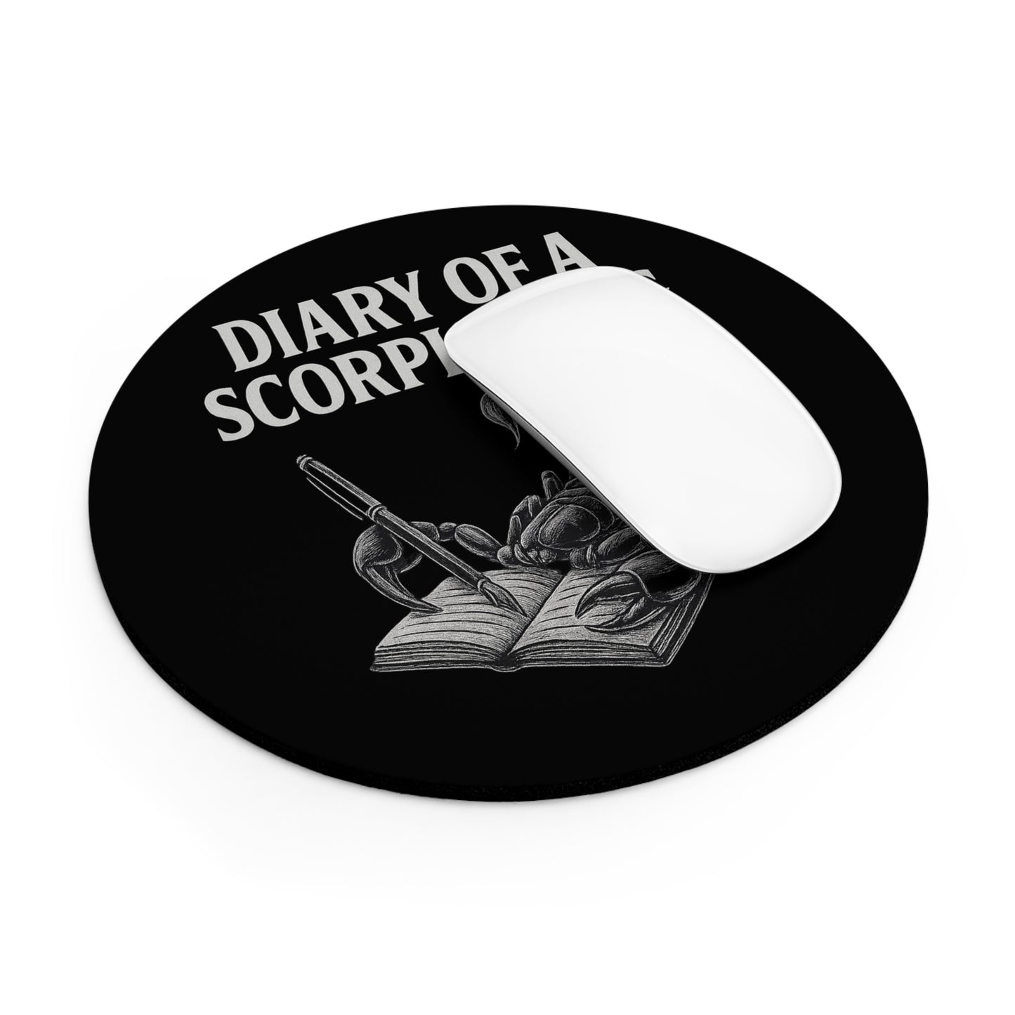 Scorpio King Mouse Pad | Zodiac Gift, Astrology Decor, Gamer Accessory, Office Supplies, Astrology Lover Gift