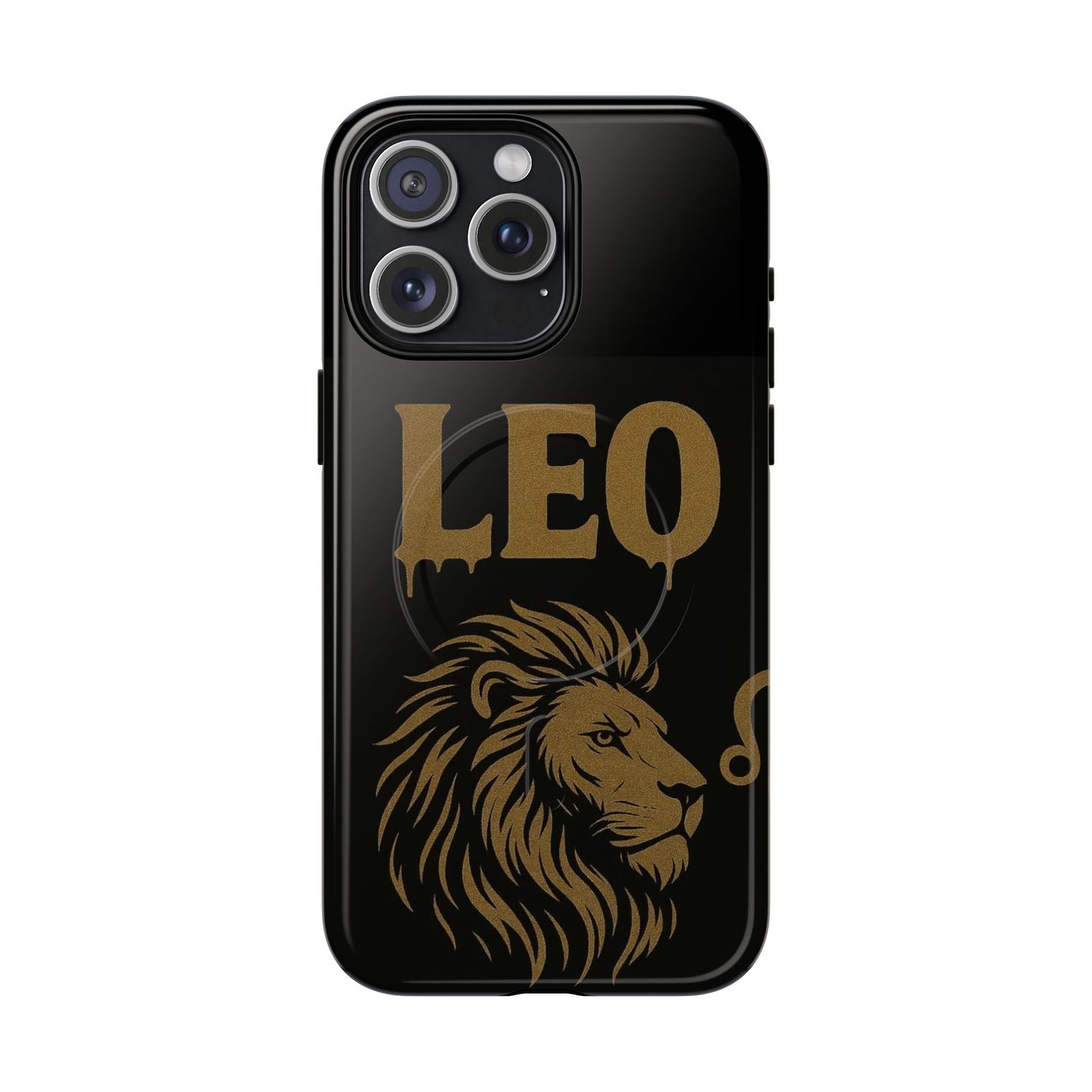Leo Zodiac Magnetic Phone Case, Tough Phone Cover for Astrologers, Horoscope Gift, Astrology Accessory, Durable Cell Phone Protector