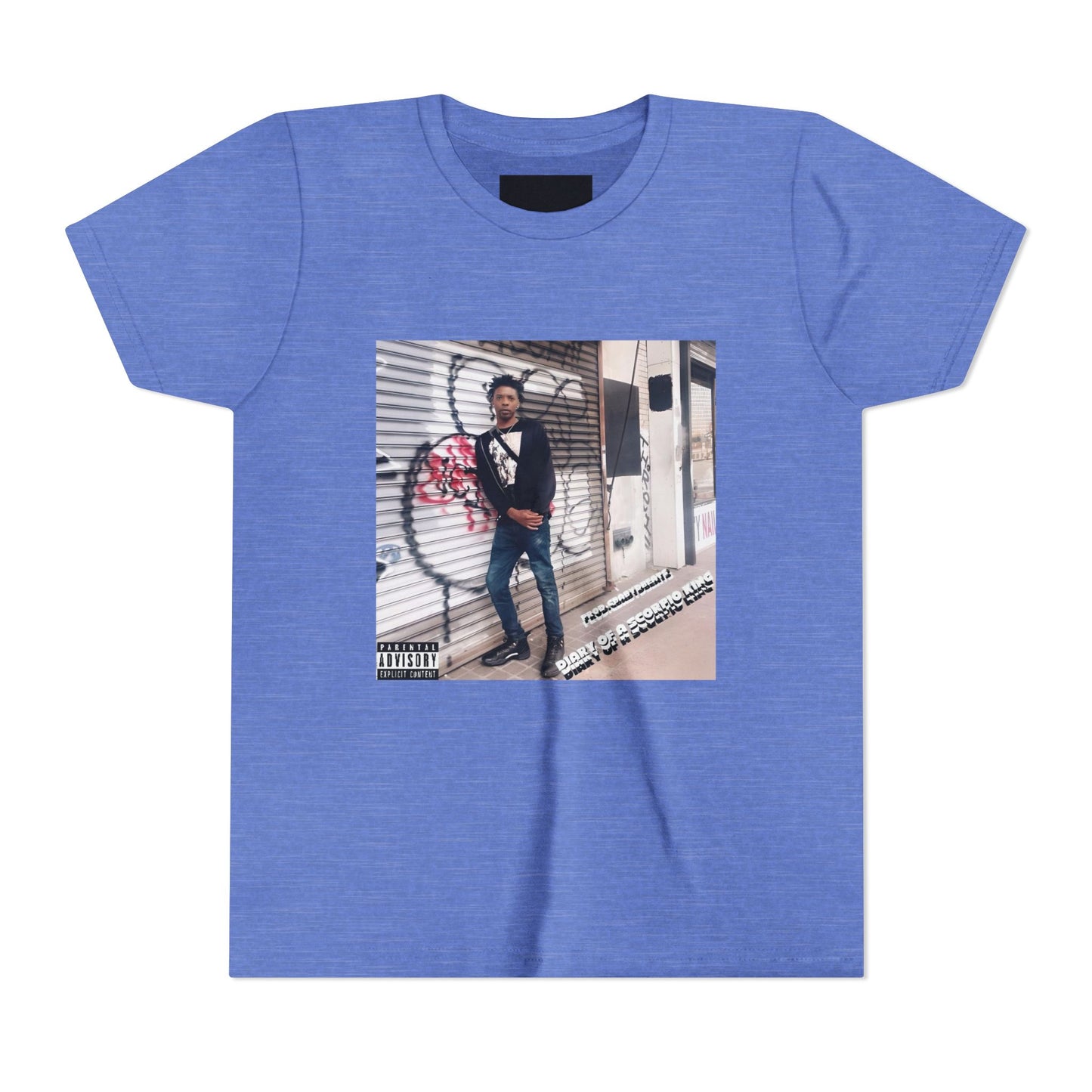 Gemini Wolf Youth Short Sleeve Tee - Astrology Shirt, Birthday Gift, Zodiac Apparel, Unique Tee for Kids
