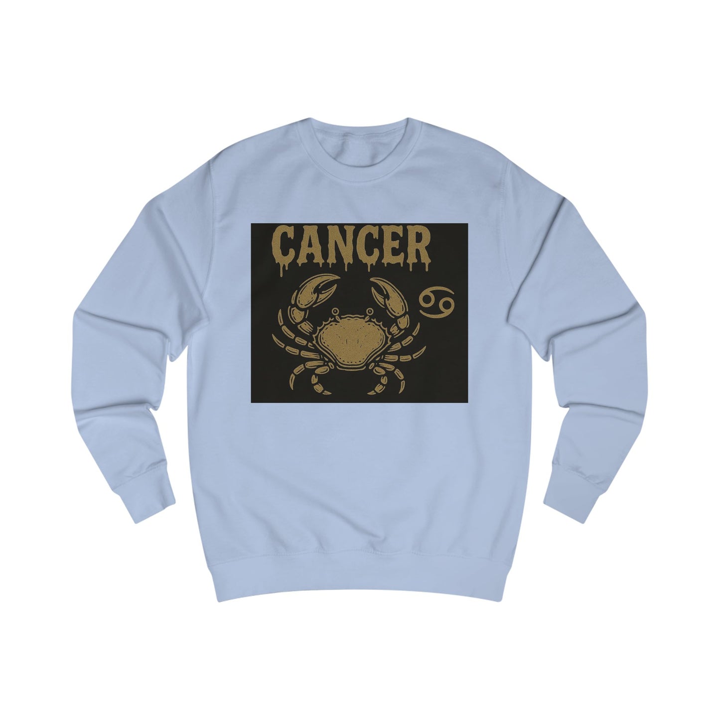 Cancer Zodiac Unisex Sweatshirt, Astrology Gift, Birthday Sweatshirt, Astrology Apparel, Zodiac Sign Clothing, Unique Layering Piece