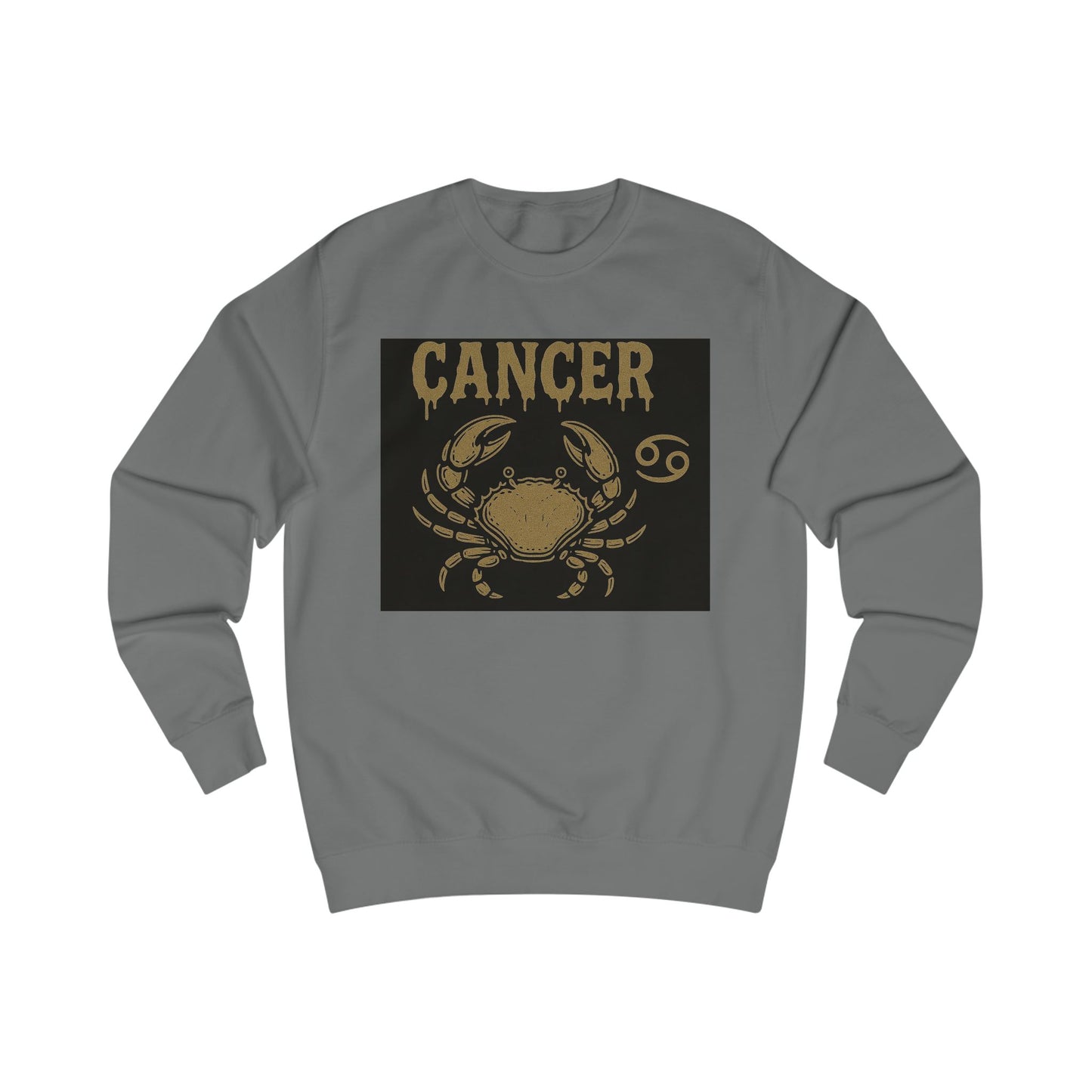 Cancer Zodiac Unisex Sweatshirt, Astrology Gift, Birthday Sweatshirt, Astrology Apparel, Zodiac Sign Clothing, Unique Layering Piece