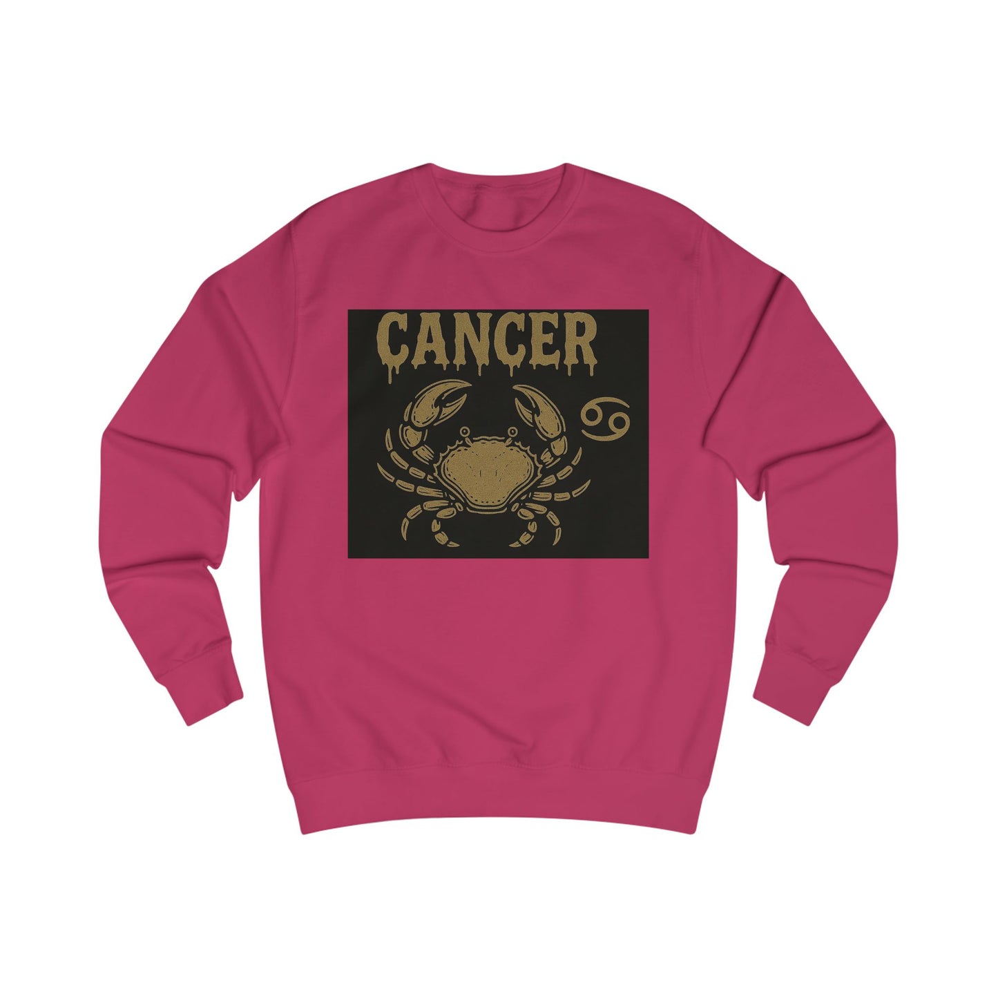 Cancer Zodiac Unisex Sweatshirt, Astrology Gift, Birthday Sweatshirt, Astrology Apparel, Zodiac Sign Clothing, Unique Layering Piece