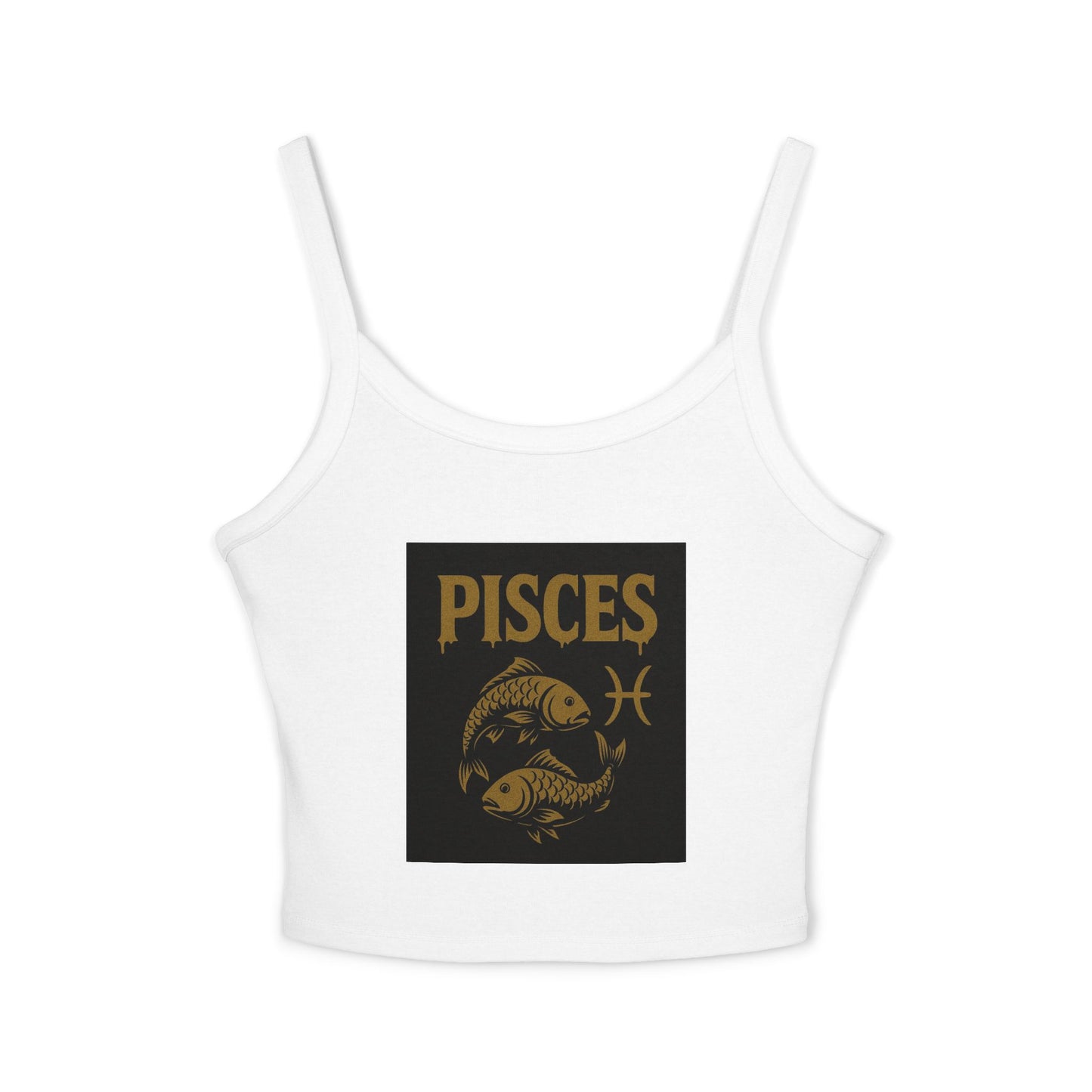 Sagittarius Zodiac Spaghetti Strap Tank Top, Astrology Apparel, Horoscope Gift, Birthday Top, Summer Fashion, Zodiac Sign Clothing