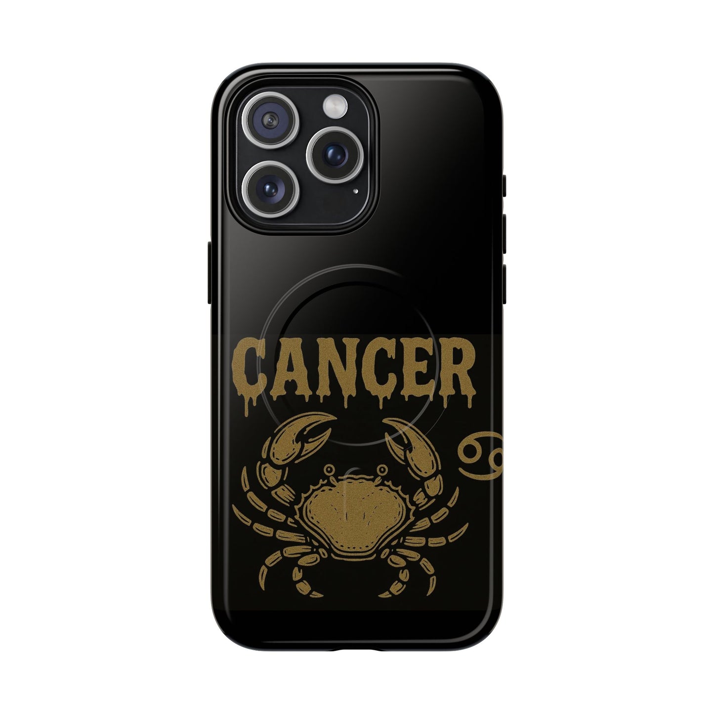 Cancer Zodiac Magnetic Phone Case, Tough Phone Cover for Astrologers, Horoscope Gift, Astrology Accessory, Durable Cell Phone Protector