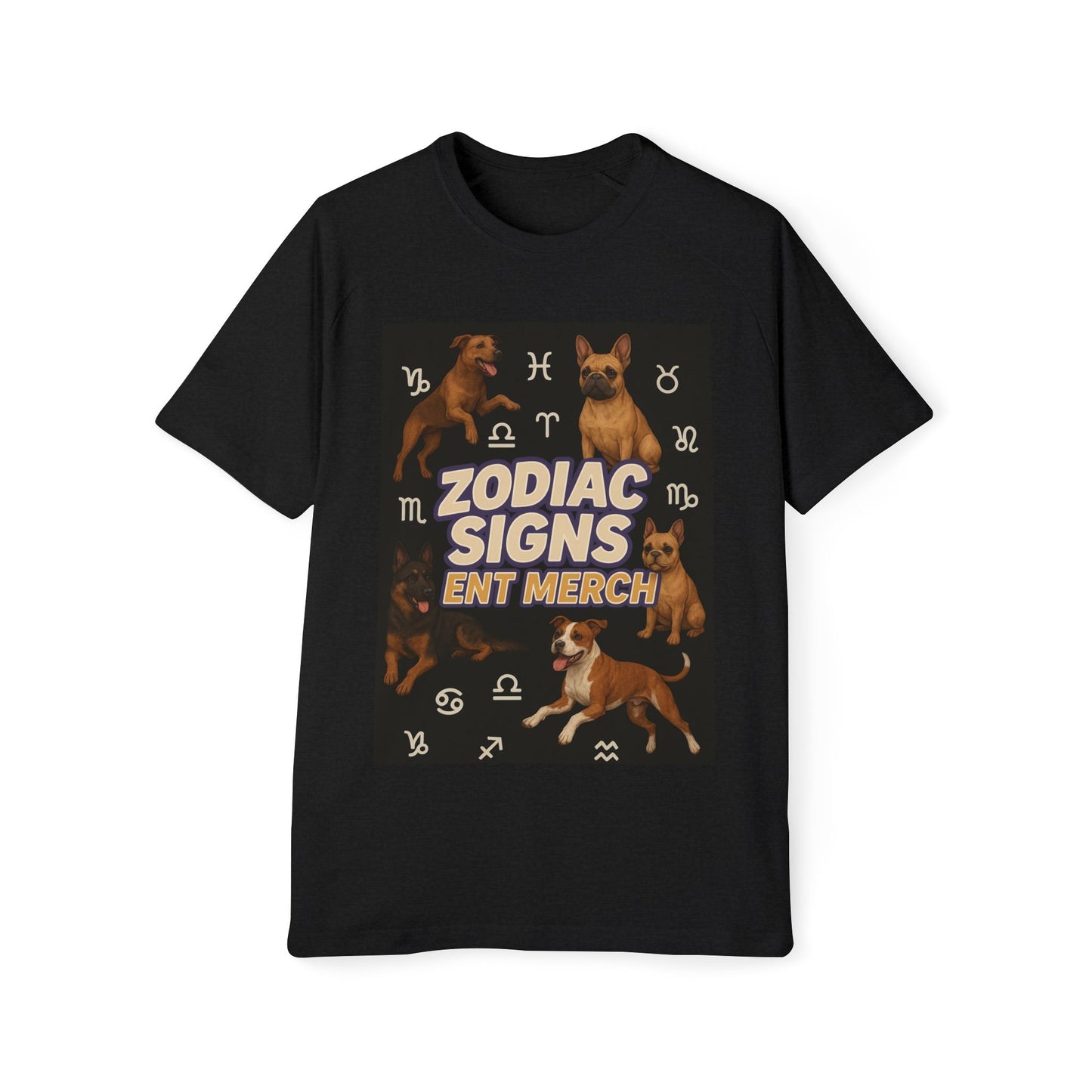 Zodiac Sign Men's Raglan T-Shirt, Astrology Tee, Horoscope Apparel, Gift for Astrology Lovers, Star Sign Shirt