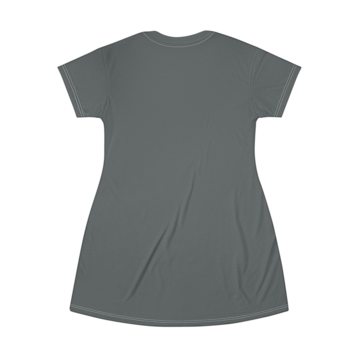 Music Vibes Graphic T-Shirt Dress, Casual Summer Dress, Women’s Lounge Wear, Gift for Music Lovers, Festival Outfit