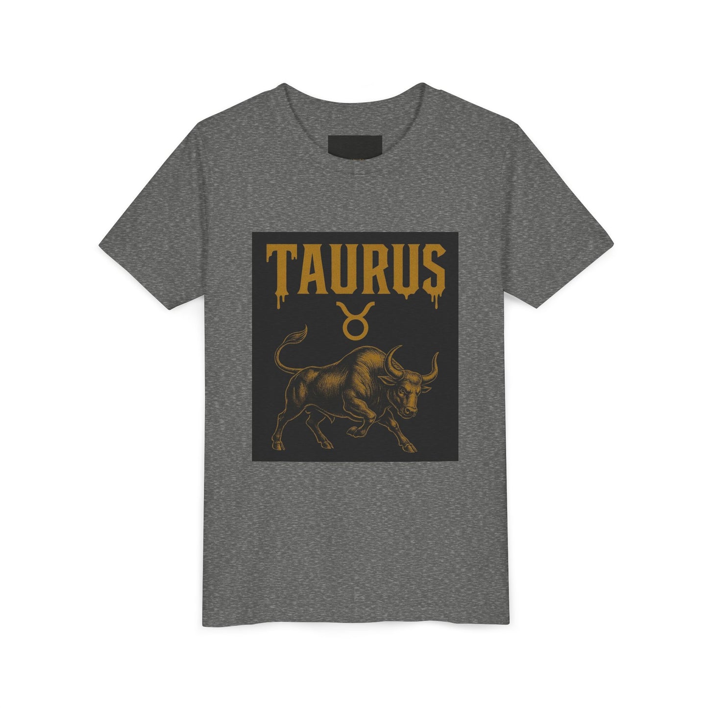 Gemini Wolf Youth Short Sleeve Tee - Astrology Shirt, Birthday Gift, Zodiac Apparel, Unique Tee for Kids