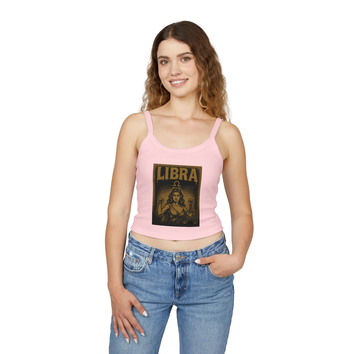 Sagittarius Zodiac Spaghetti Strap Tank Top, Astrology Apparel, Horoscope Gift, Birthday Top, Summer Fashion, Zodiac Sign Clothing