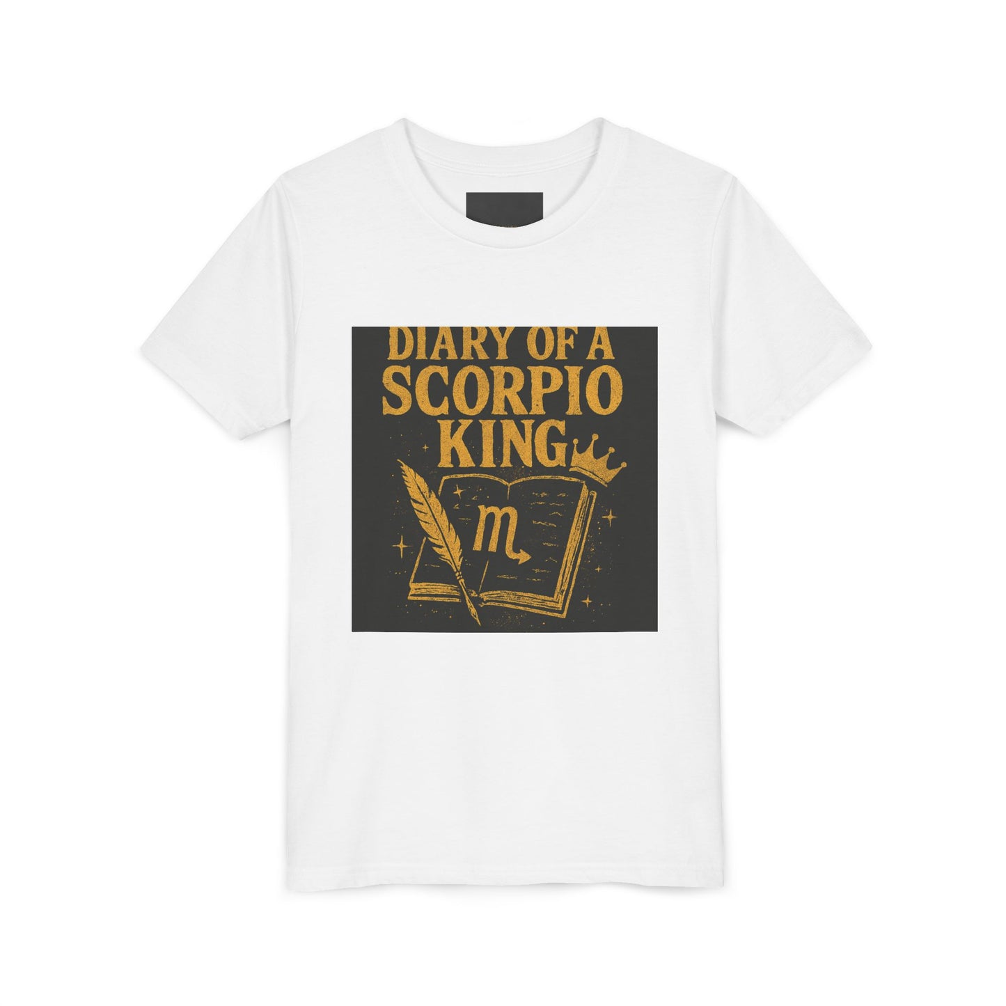 Gemini Wolf Youth Short Sleeve Tee - Astrology Shirt, Birthday Gift, Zodiac Apparel, Unique Tee for Kids