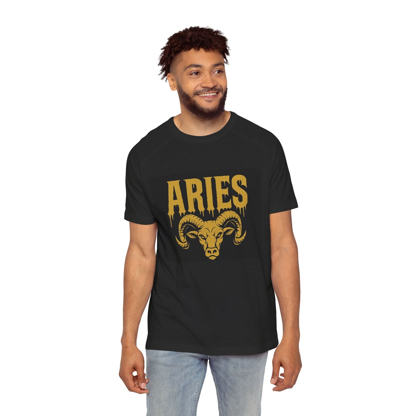 Zodiac Sign Men's Raglan T-Shirt, Astrology Tee, Horoscope Apparel, Gift for Astrology Lovers, Star Sign Shirt