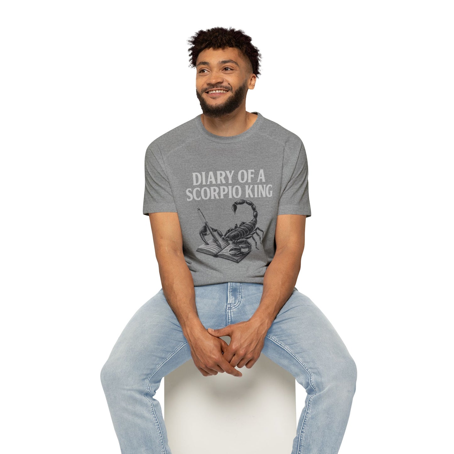 Zodiac Sign Men's Raglan T-Shirt, Astrology Tee, Horoscope Apparel, Gift for Astrology Lovers, Star Sign Shirt