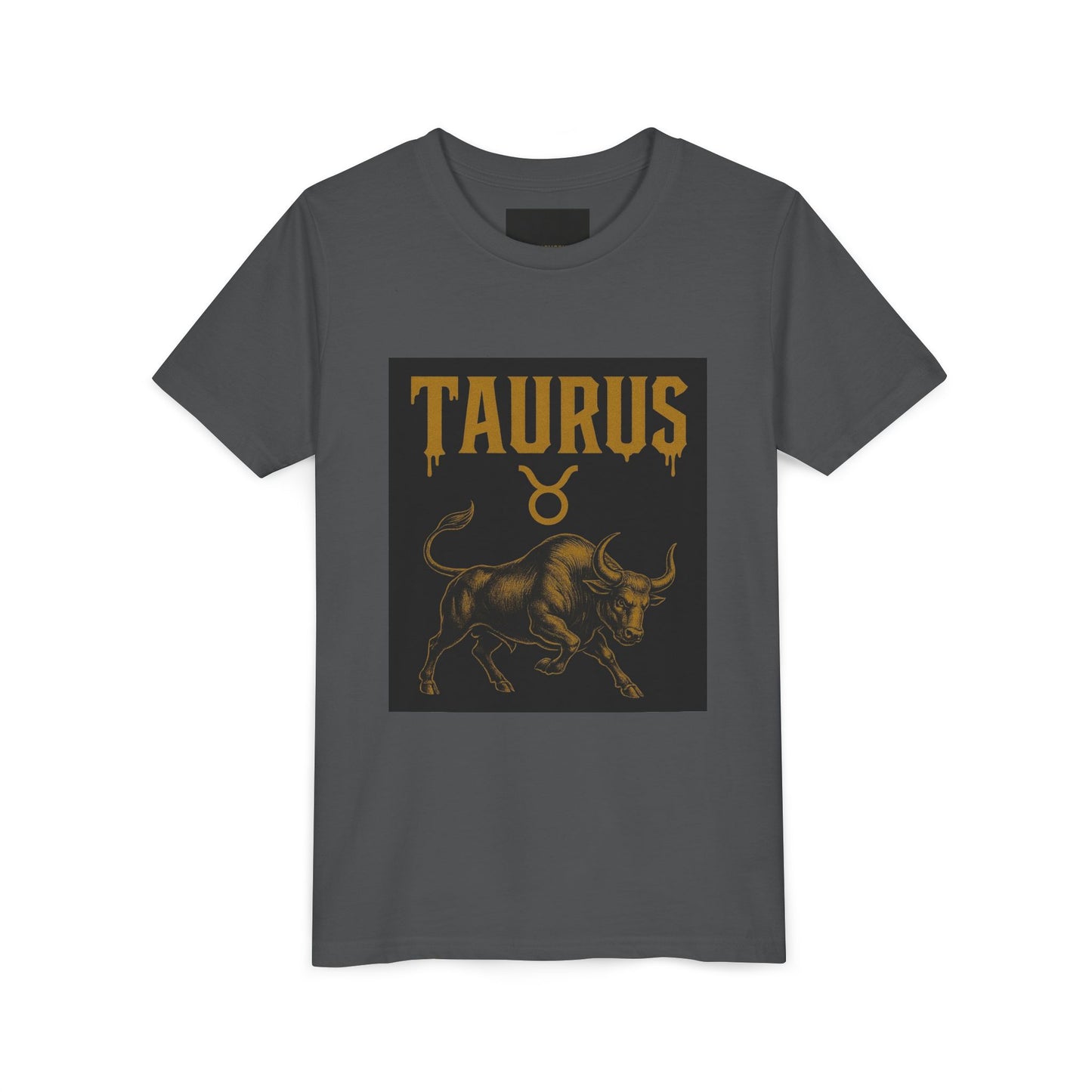 Gemini Wolf Youth Short Sleeve Tee - Astrology Shirt, Birthday Gift, Zodiac Apparel, Unique Tee for Kids