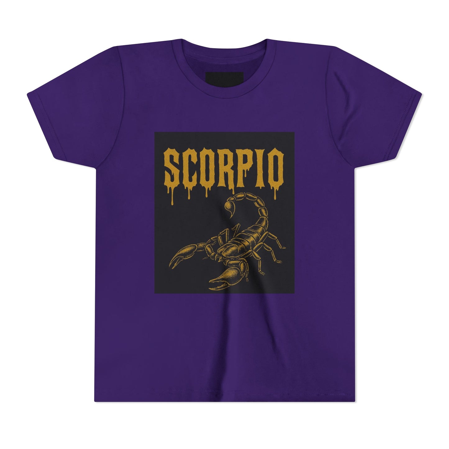 Gemini Wolf Youth Short Sleeve Tee - Astrology Shirt, Birthday Gift, Zodiac Apparel, Unique Tee for Kids