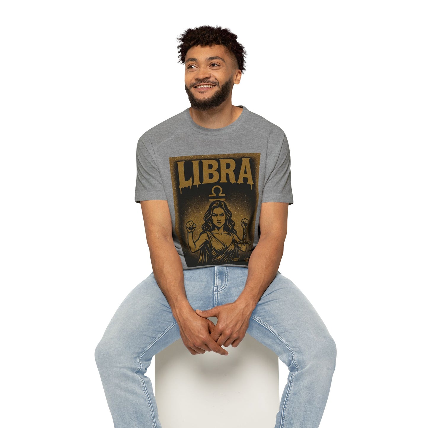 Zodiac Sign Men's Raglan T-Shirt, Astrology Tee, Horoscope Apparel, Gift for Astrology Lovers, Star Sign Shirt