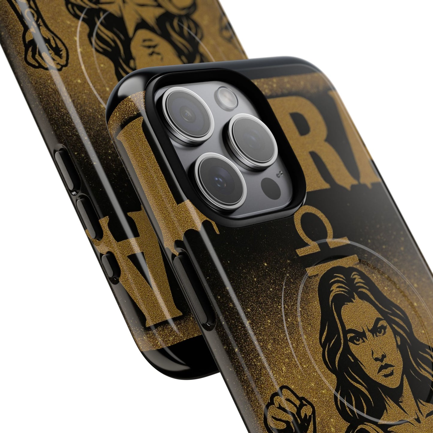 Libra Zodiac Magnetic Phone Case, Tough Phone Cover for Astrologers, Horoscope Gift, Astrology Accessory, Durable Cell Phone Protector