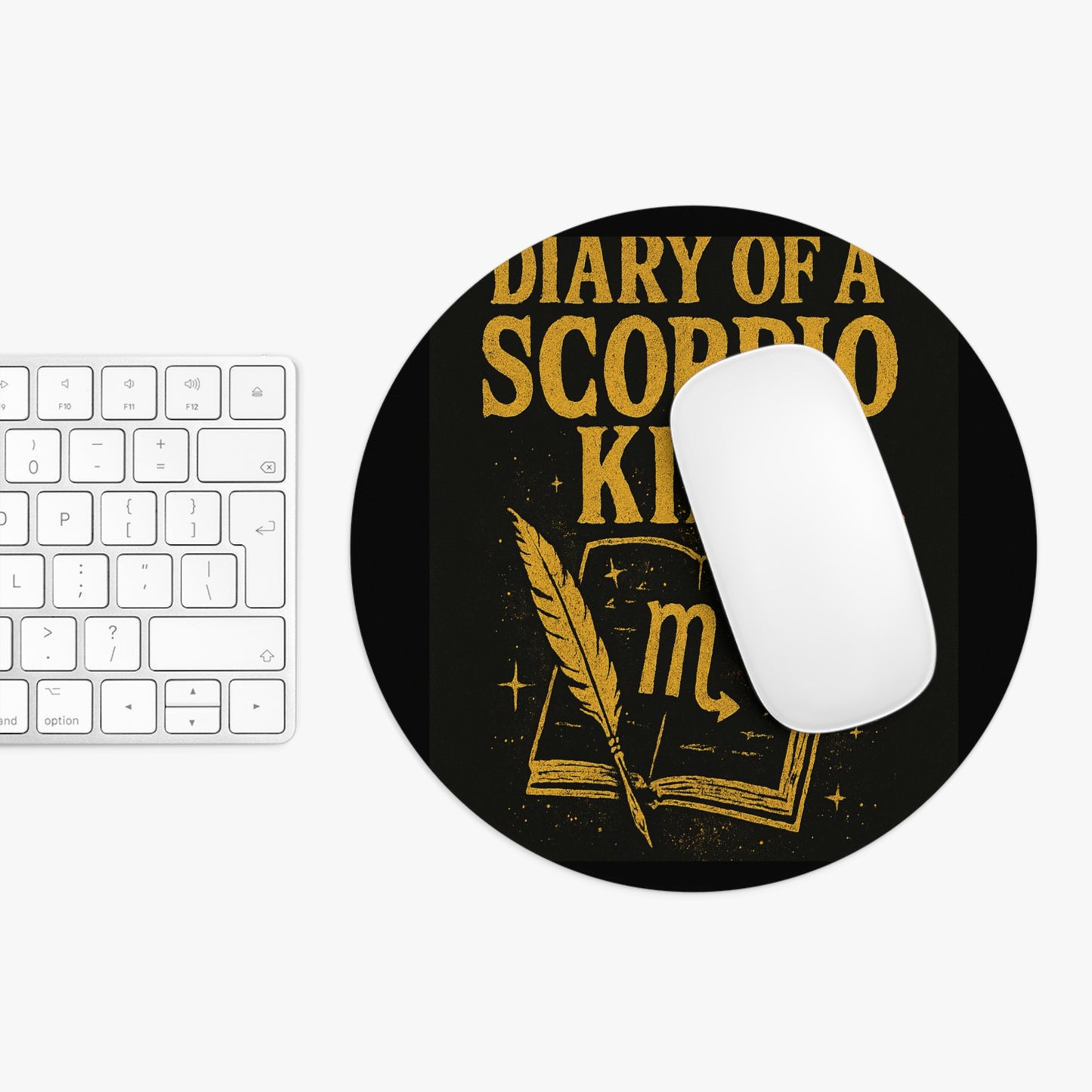Scorpio King Mouse Pad | Zodiac Gift, Astrology Decor, Gamer Accessory, Office Supplies, Astrology Lover Gift