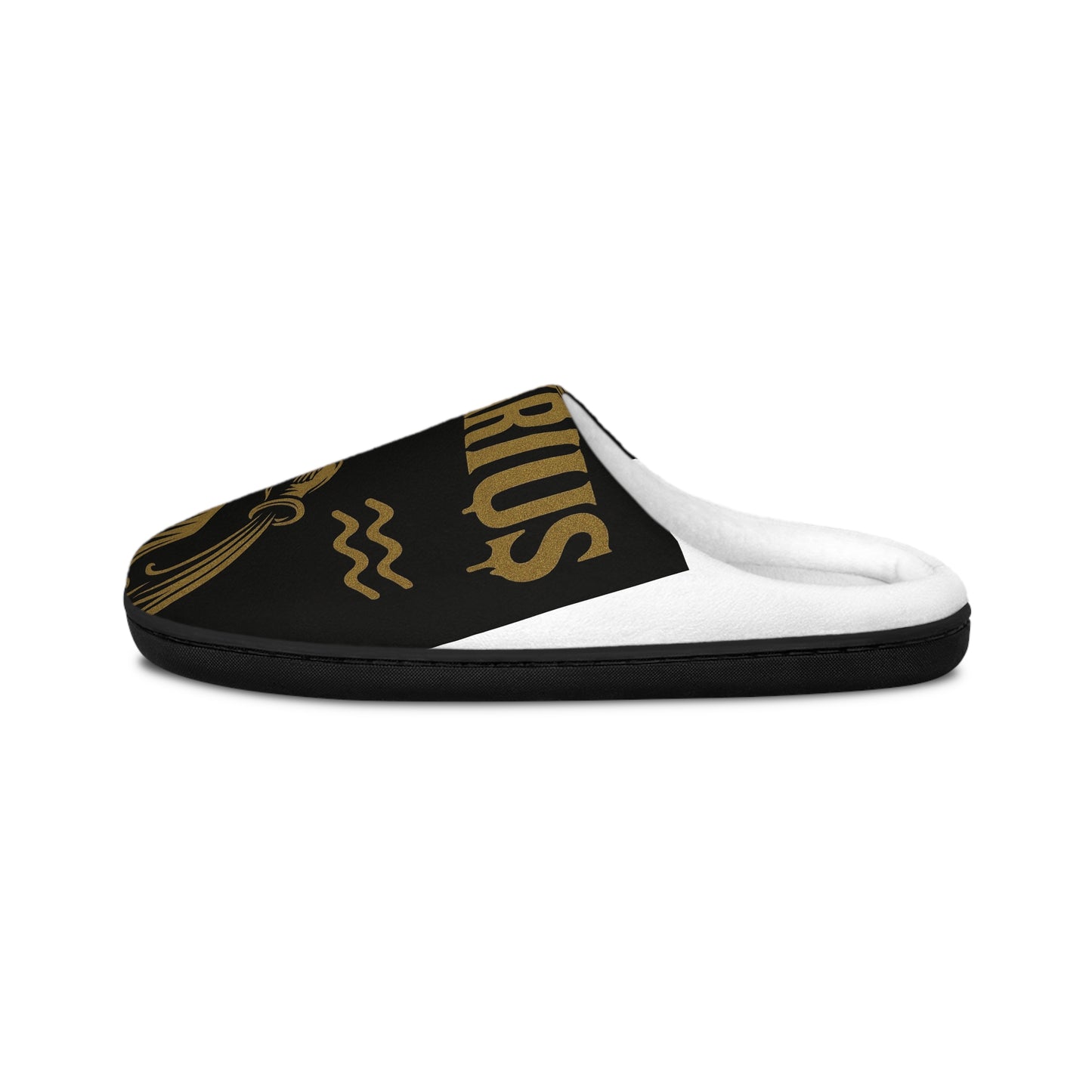 Aquarius Slippers | Astrology Gift, Men’s Lounge Footwear, Birthday Present, Daily Comfort Slippers, Zodiac Homewear