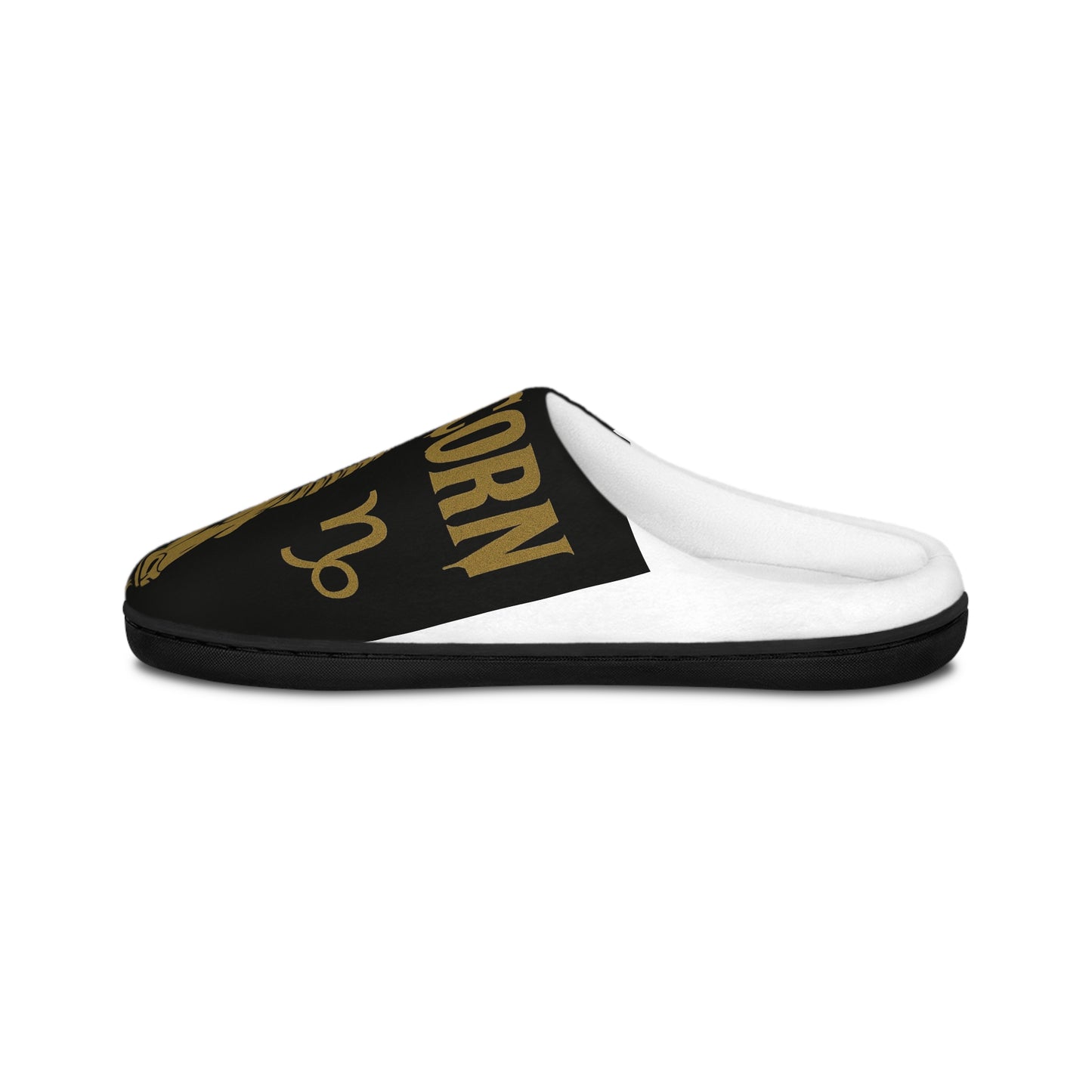 Capricorn Slippers, Relaxation Footwear, House Shoes, Gift for Him, Comfortable Slippers, Stylish Lounge Wear