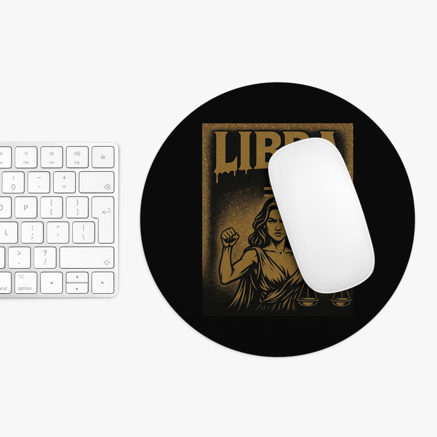 King Mouse Pad | Zodiac Gift, Astrology Decor, Gamer Accessory, Office Supplies, Astrology Lover Gift