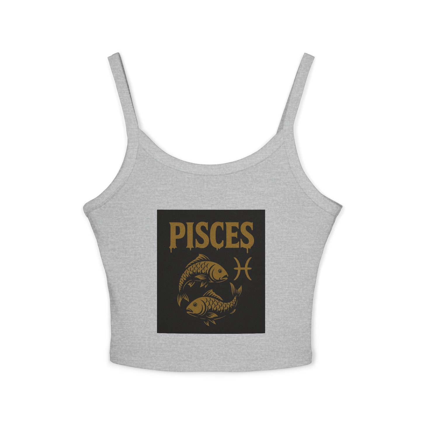 Sagittarius Zodiac Spaghetti Strap Tank Top, Astrology Apparel, Horoscope Gift, Birthday Top, Summer Fashion, Zodiac Sign Clothing