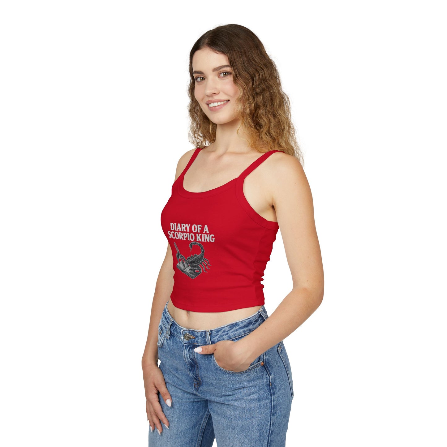 Sagittarius Zodiac Spaghetti Strap Tank Top, Astrology Apparel, Horoscope Gift, Birthday Top, Summer Fashion, Zodiac Sign Clothing