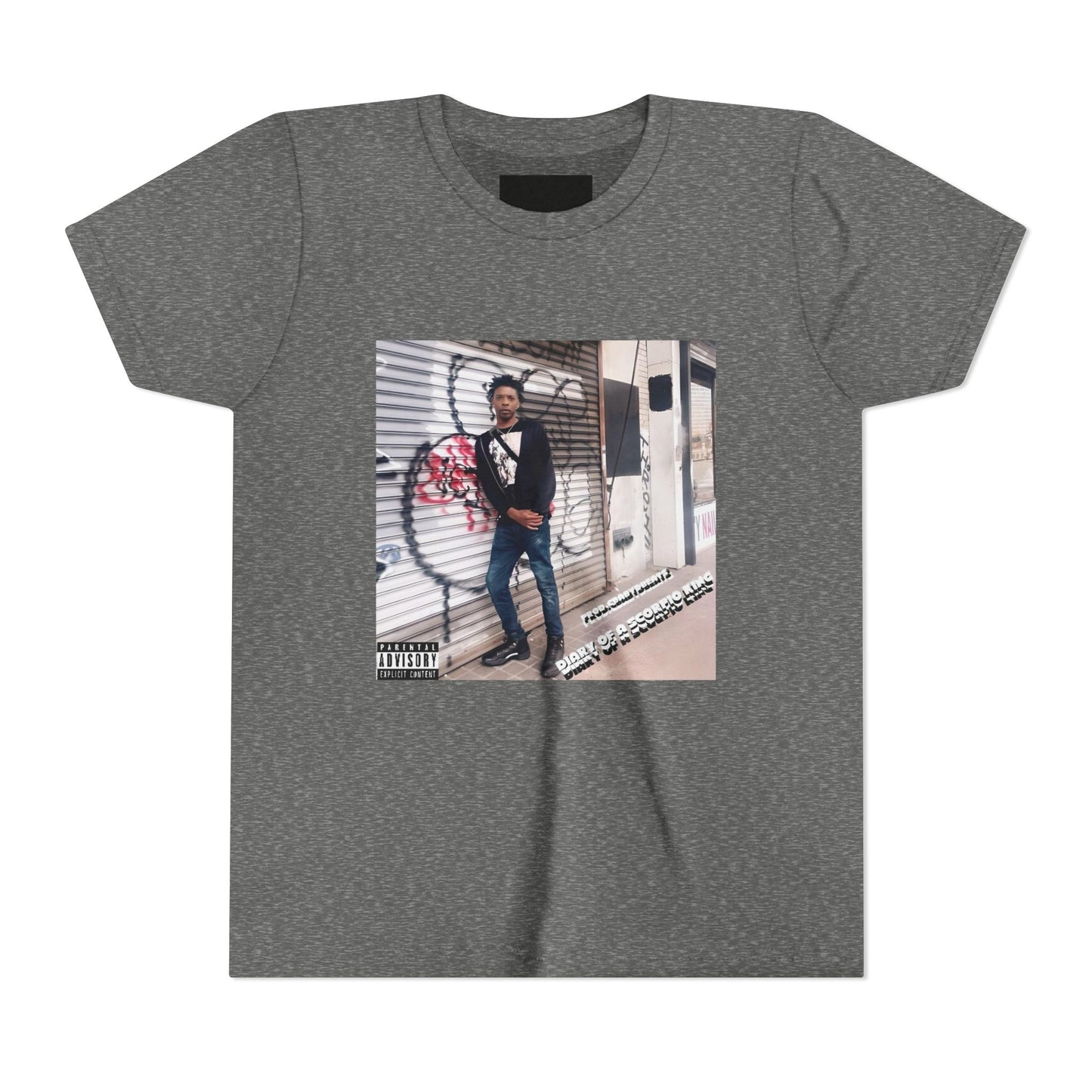 Gemini Wolf Youth Short Sleeve Tee - Astrology Shirt, Birthday Gift, Zodiac Apparel, Unique Tee for Kids