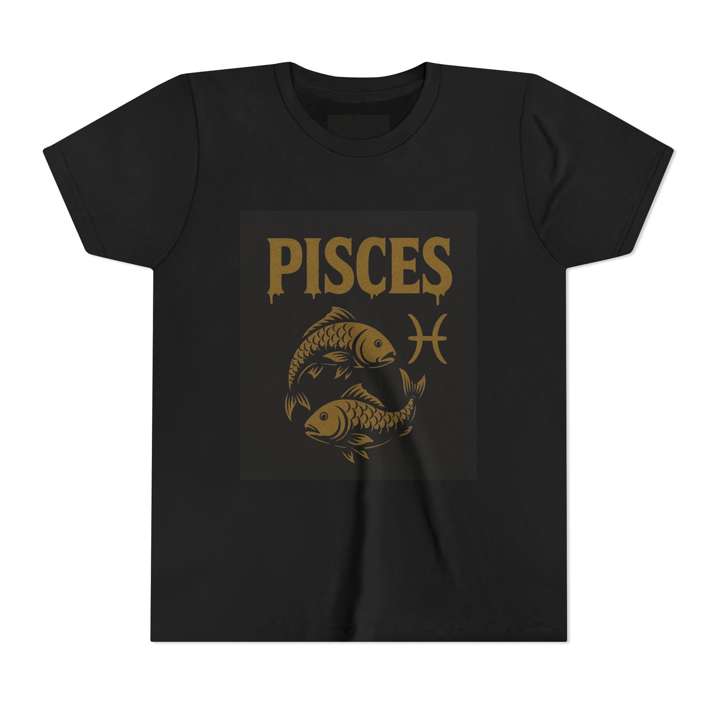 Gemini Wolf Youth Short Sleeve Tee - Astrology Shirt, Birthday Gift, Zodiac Apparel, Unique Tee for Kids